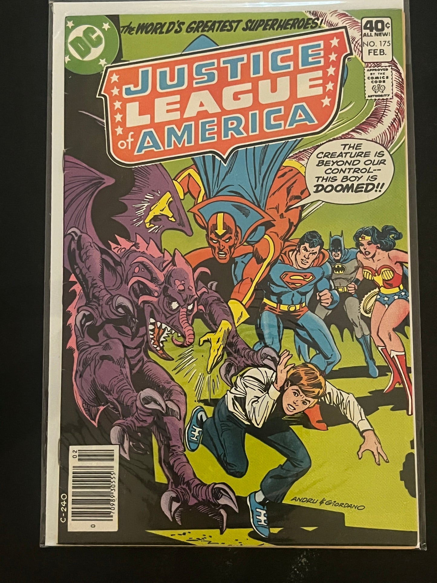 Justice League of America 175 VF