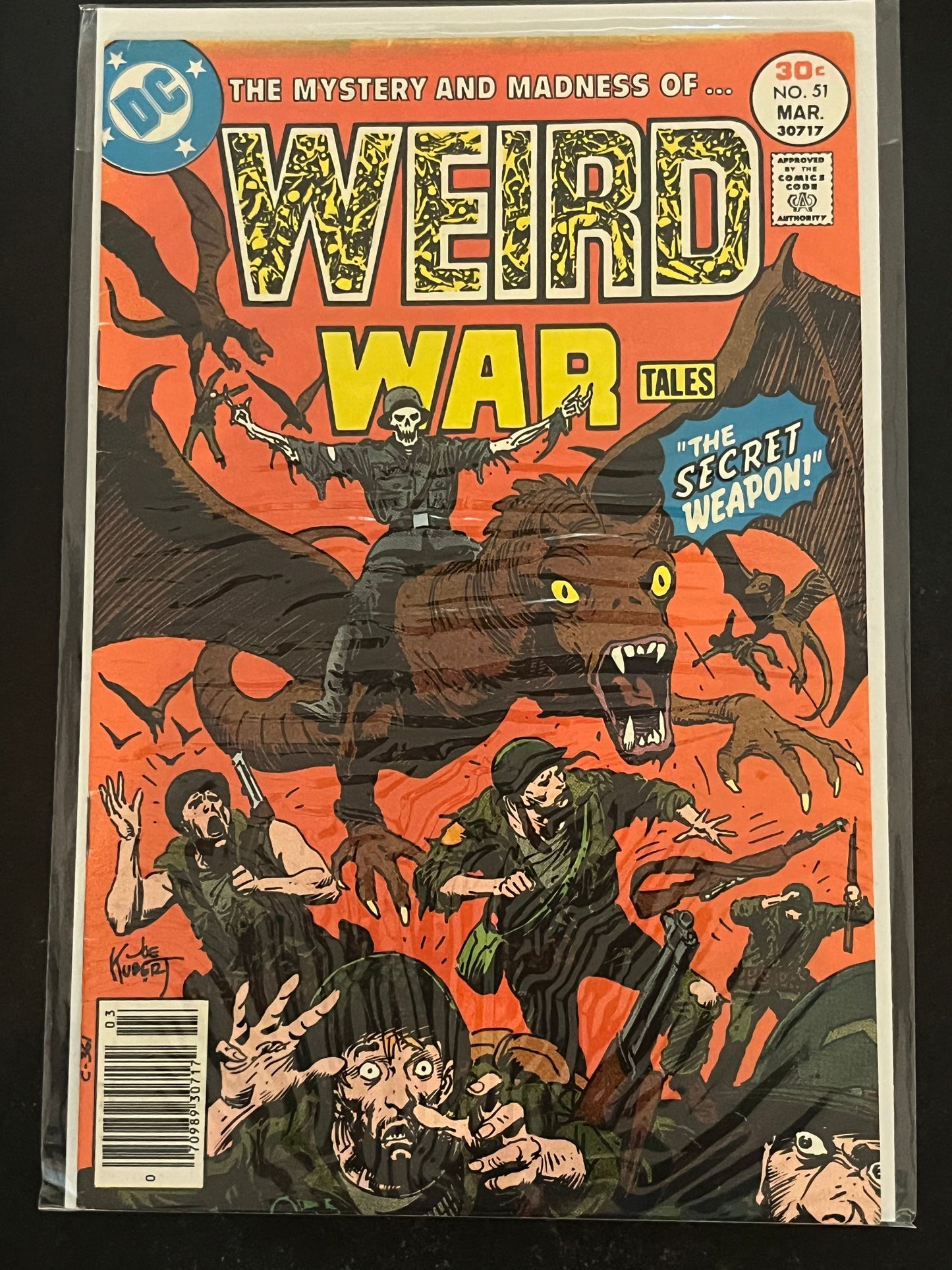 Weird War Tales 51 VG/F
