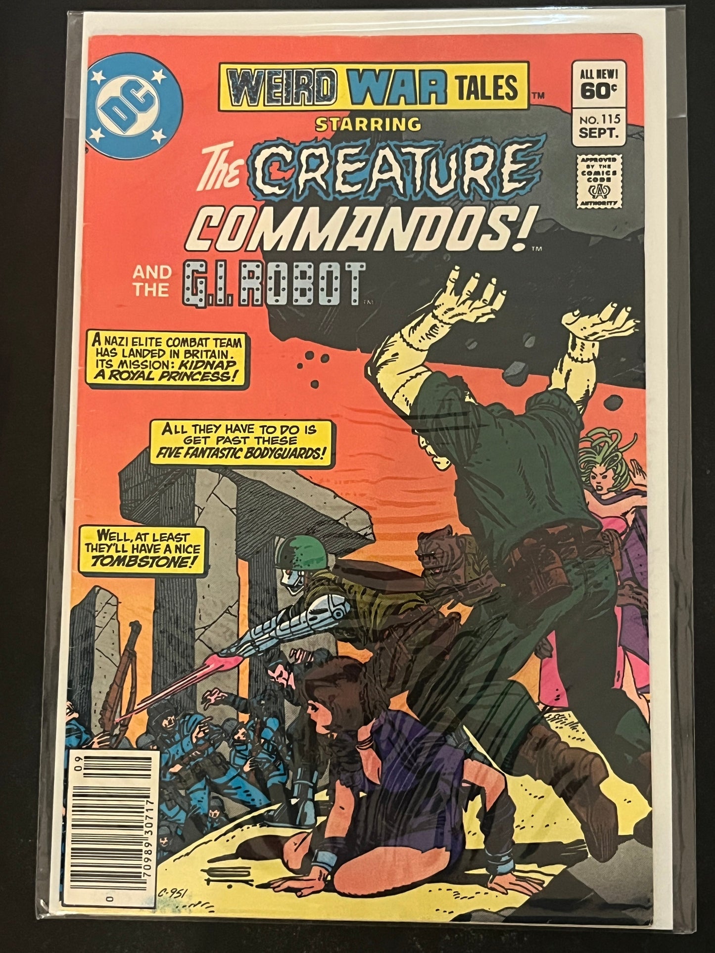 Weird War Tales 115 VF-