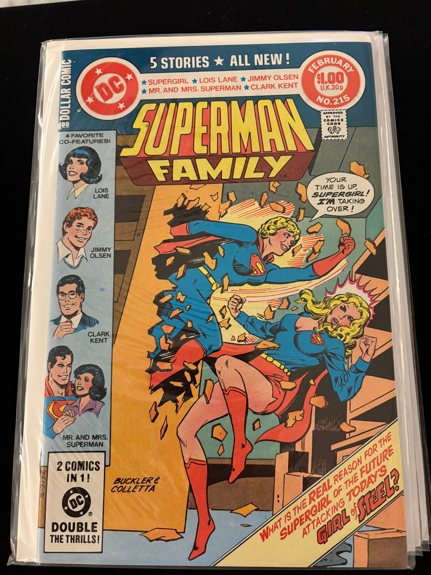 The Superman Family 215 NM