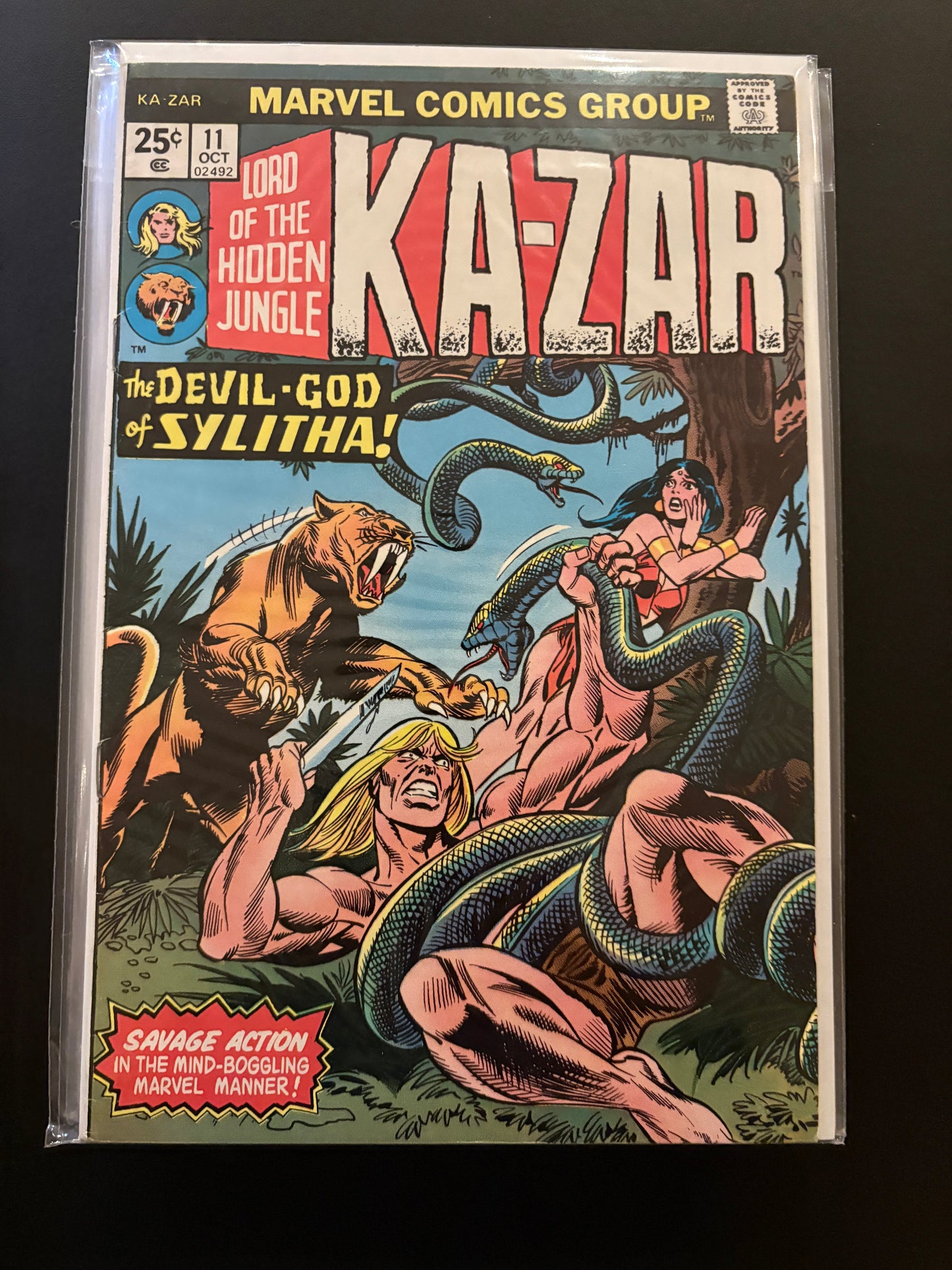 Ka-Zar Volume 2 11 VF-