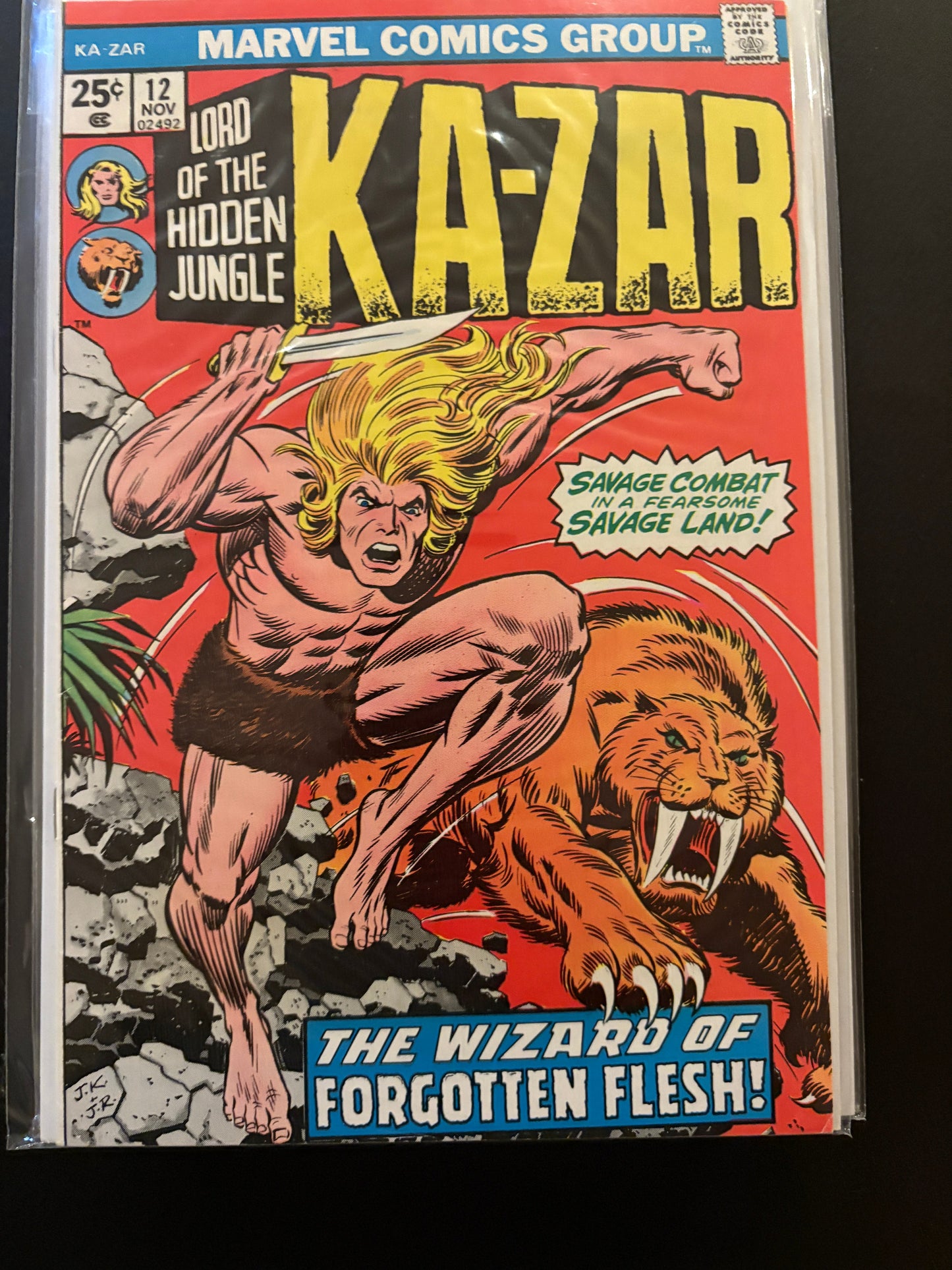 Ka-Zar Volume 2 12 VF+