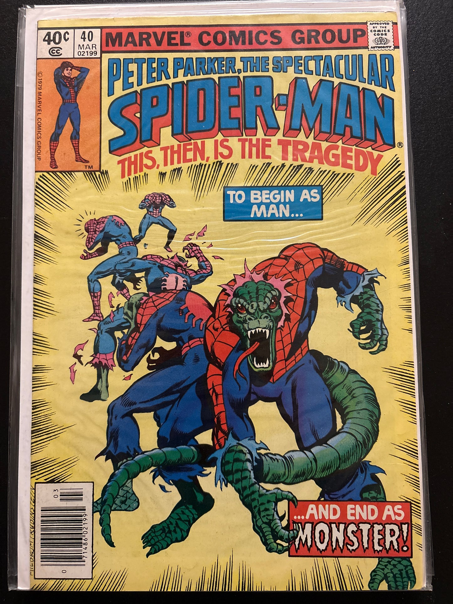 Peter Parker the Spectacular Spider-Man 40 NM