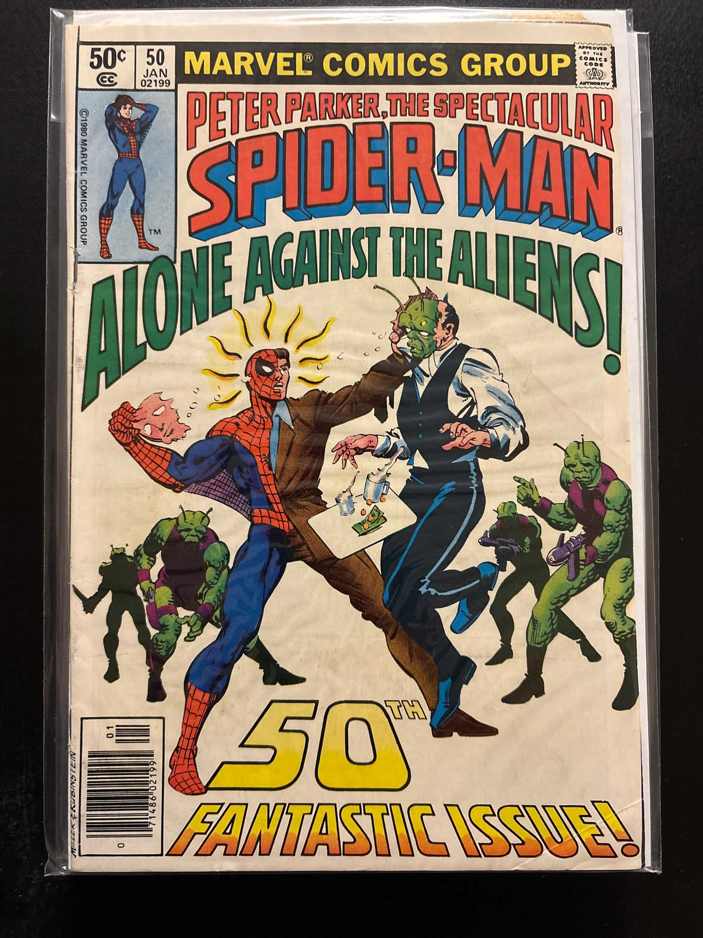 Peter Parker the Spectacular Spider-Man 50 VG