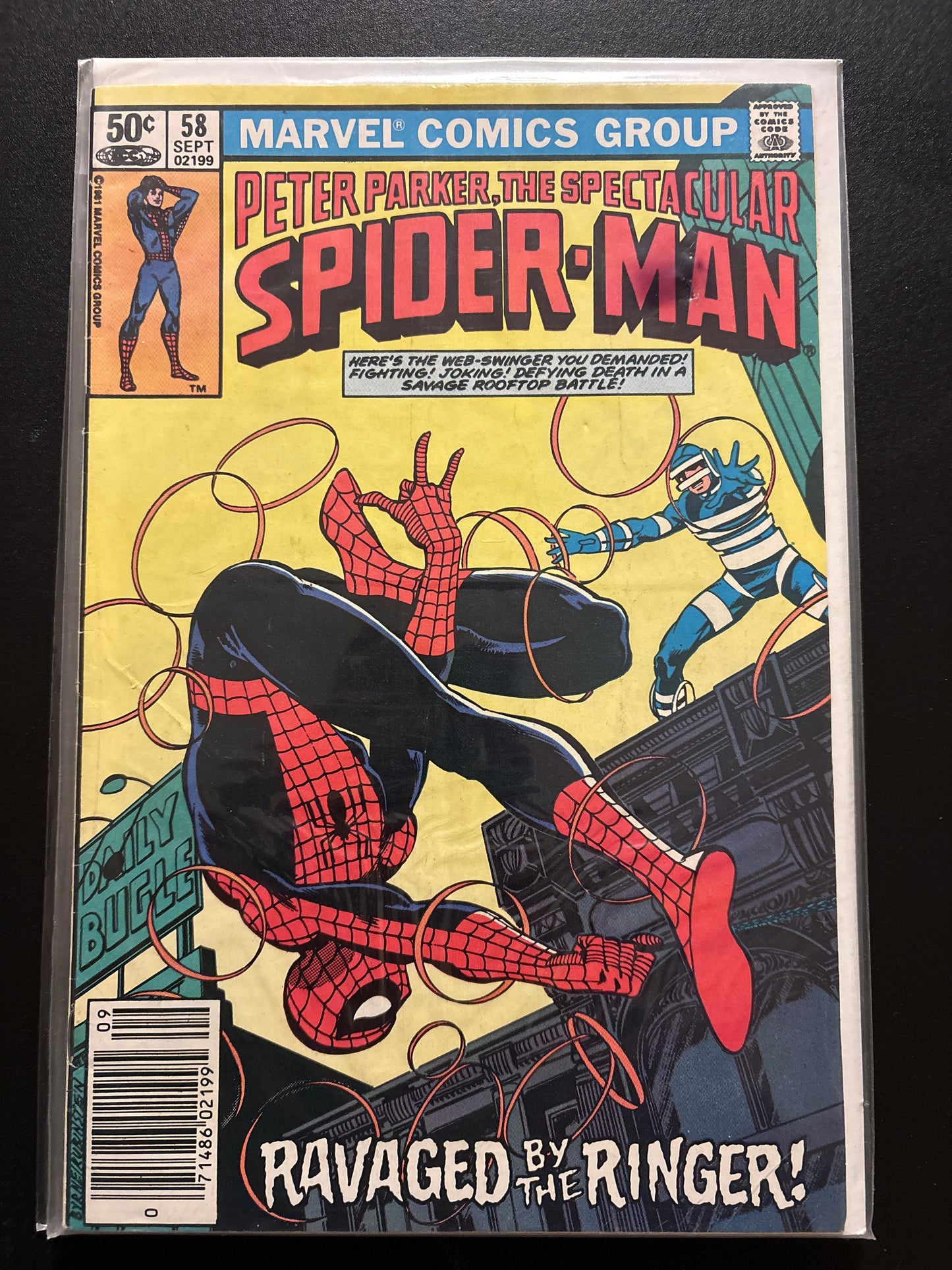 Peter Parker the Spectacular Spider-Man 58 VG+