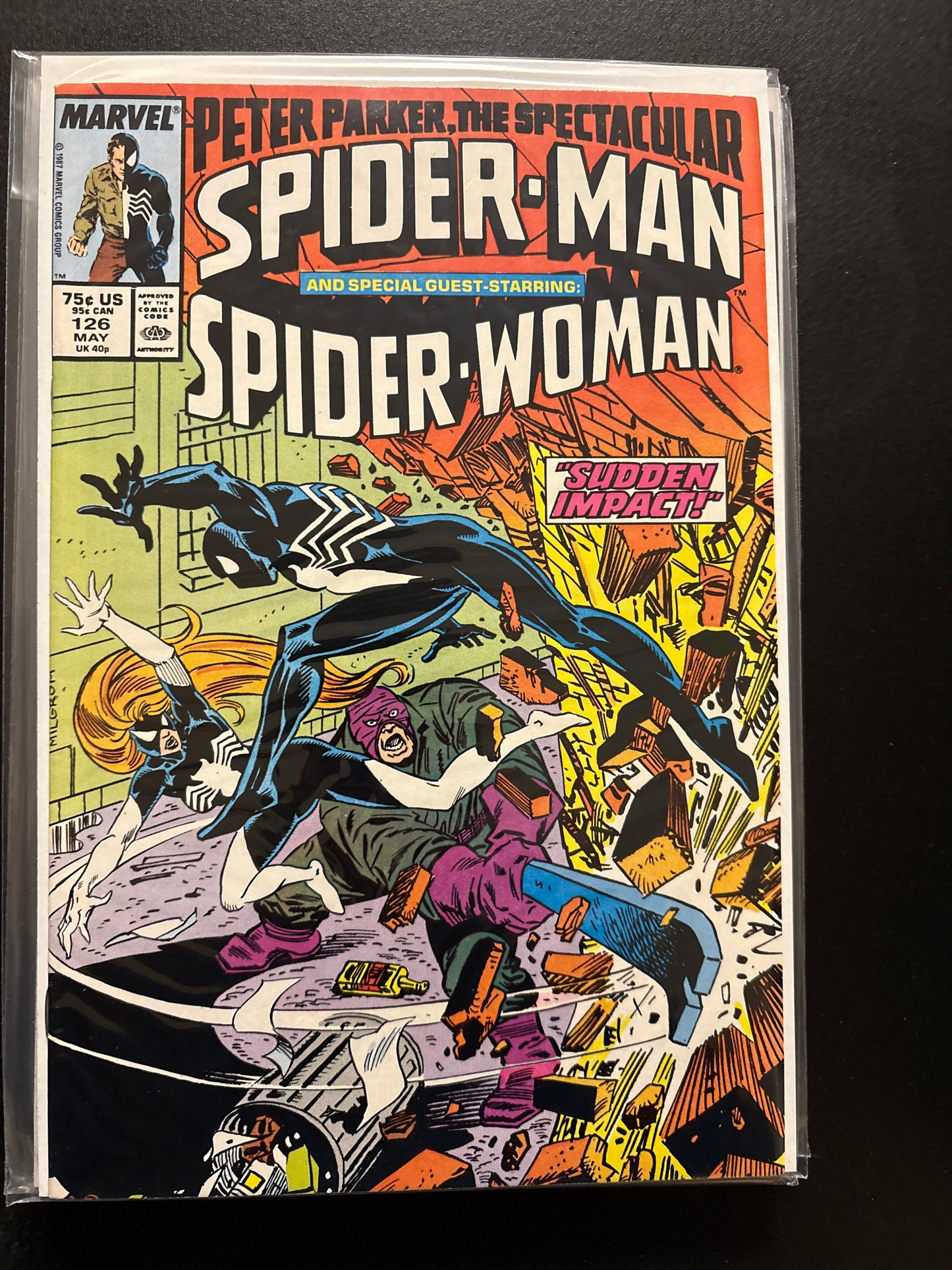 Peter Parker the Spectacular Spider-Man 126 NM