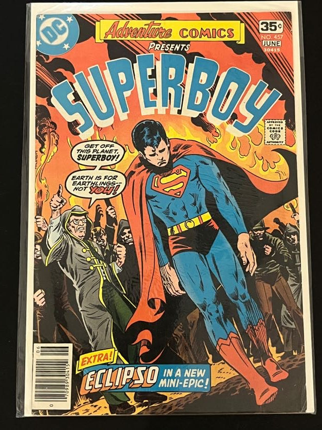 Adventure Comics 457 F+