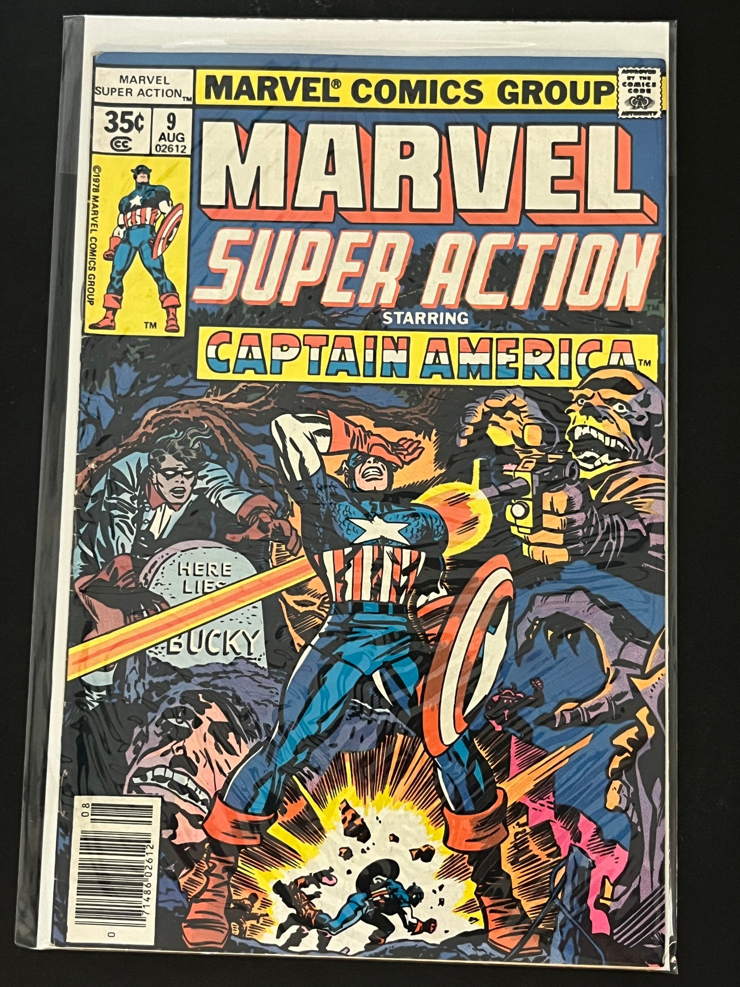 Marvel Super Action 9 VG - 19 written on cover