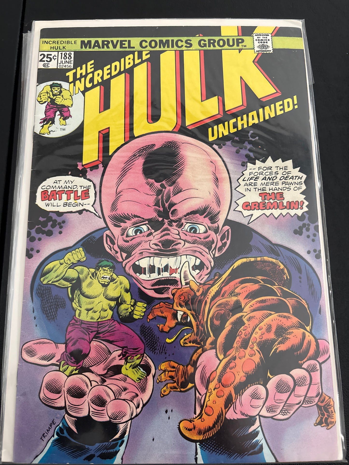 Incredible Hulk 188 VF