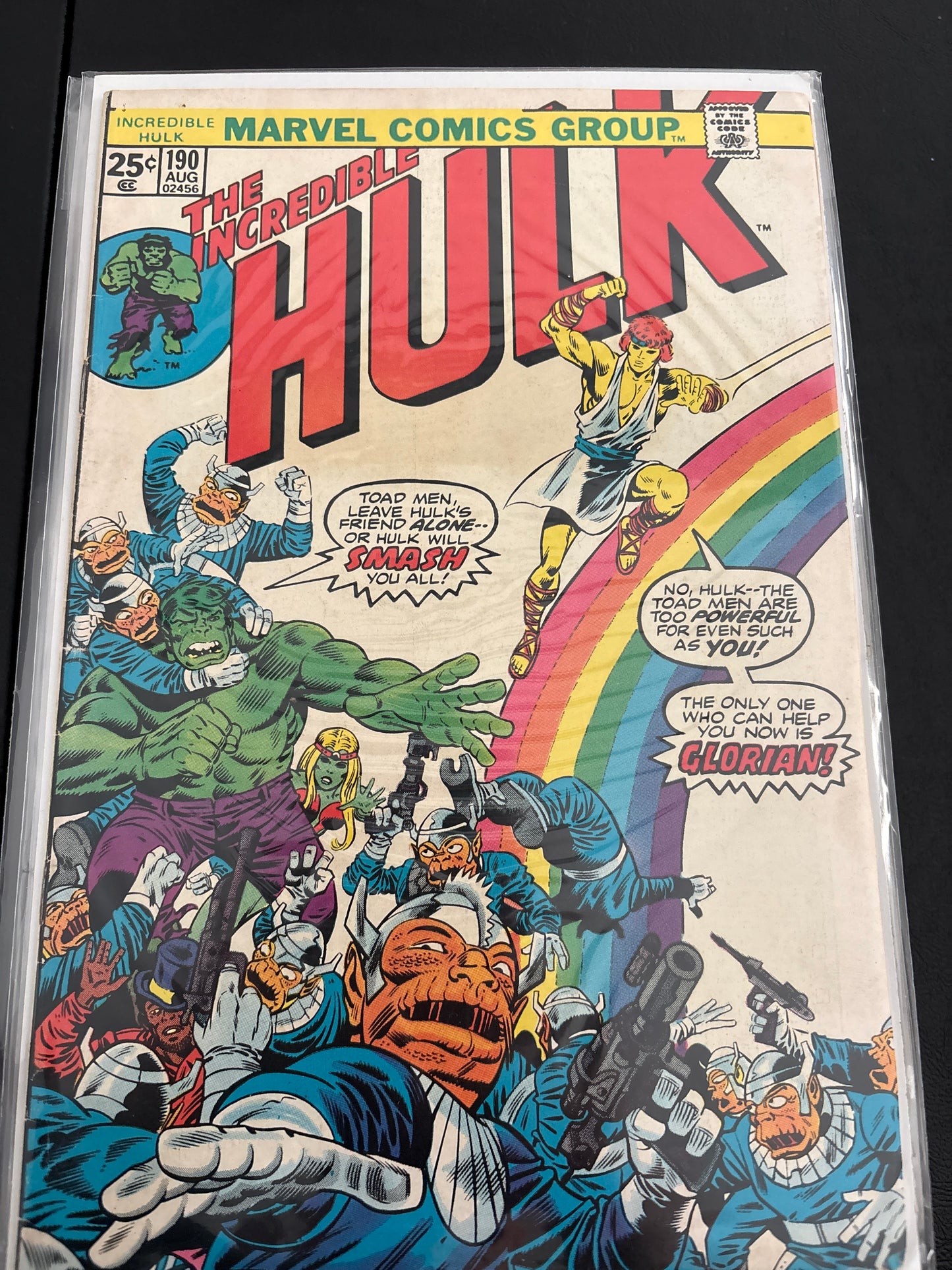 Incredible Hulk 190 F