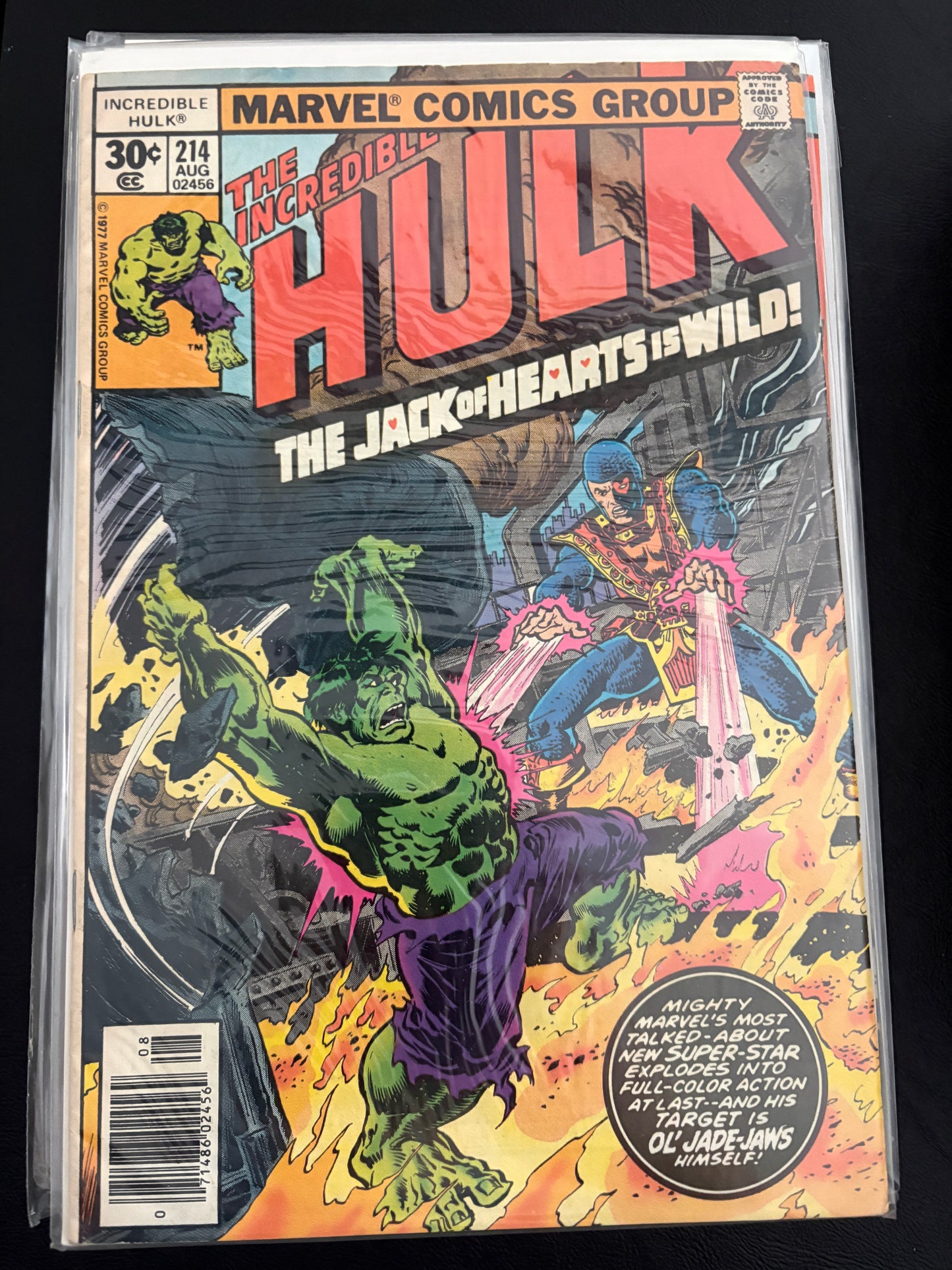 Incredible Hulk 214 F