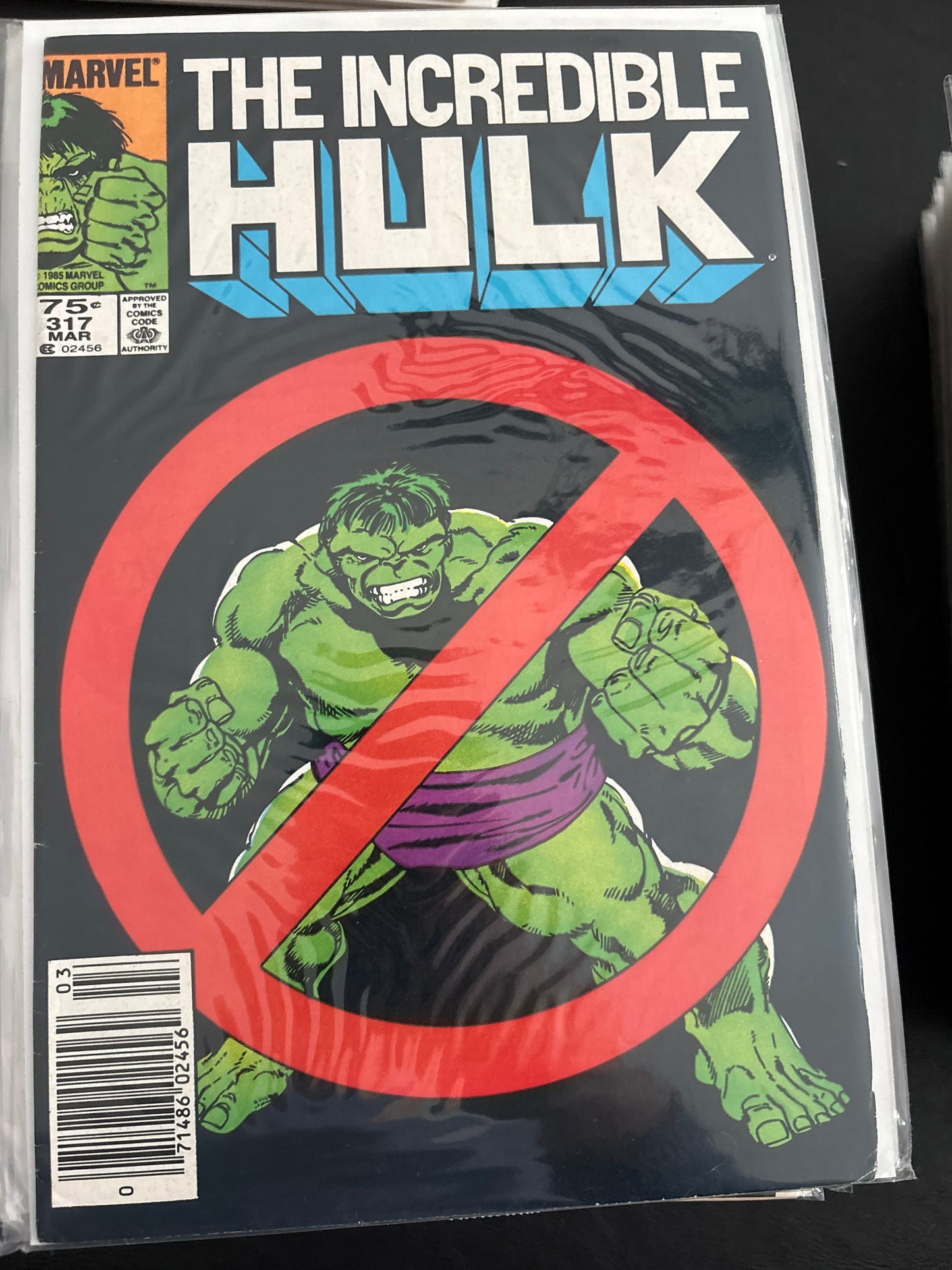 Incredible Hulk 317 F-