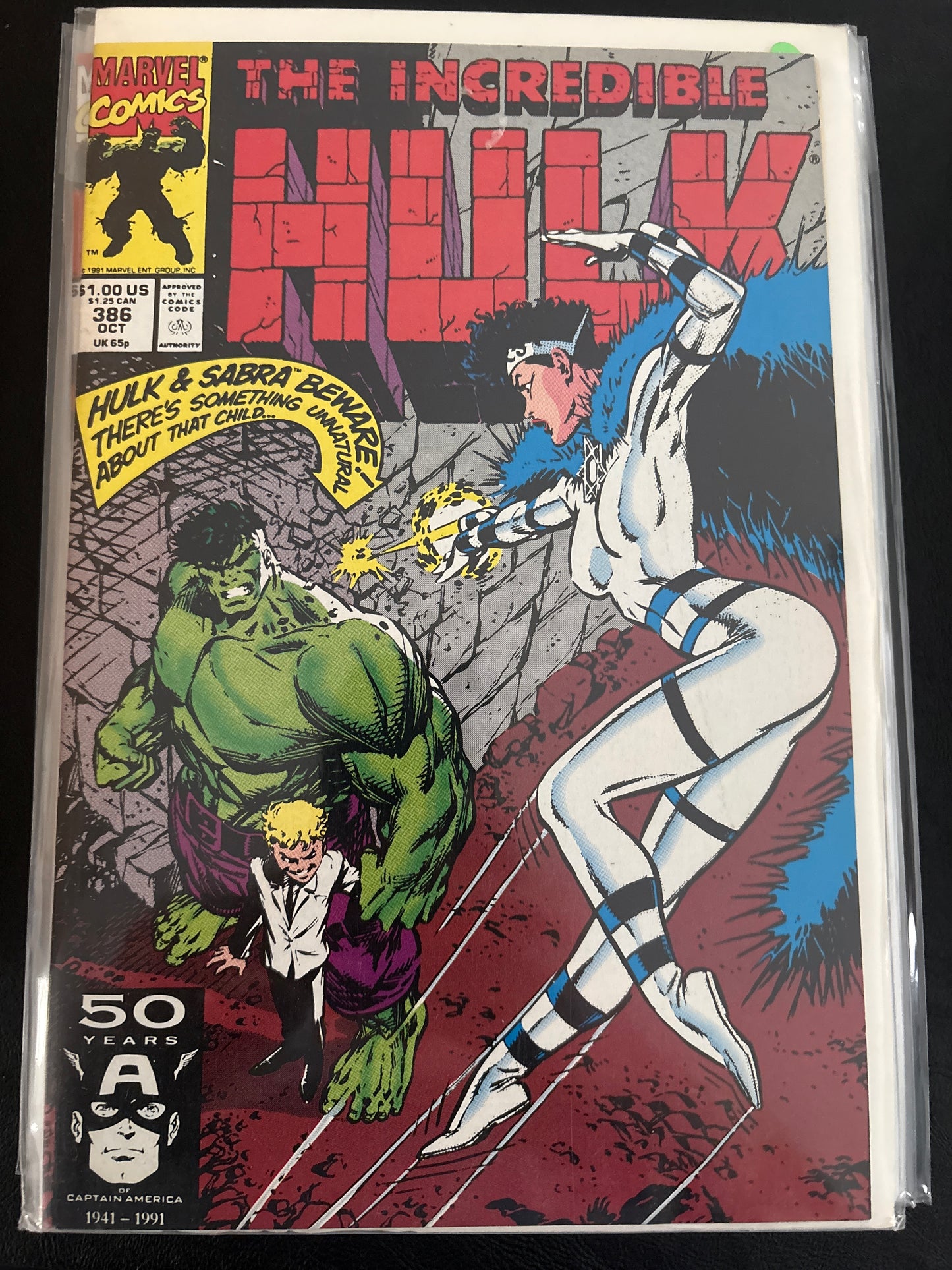Incredible Hulk 386 NM