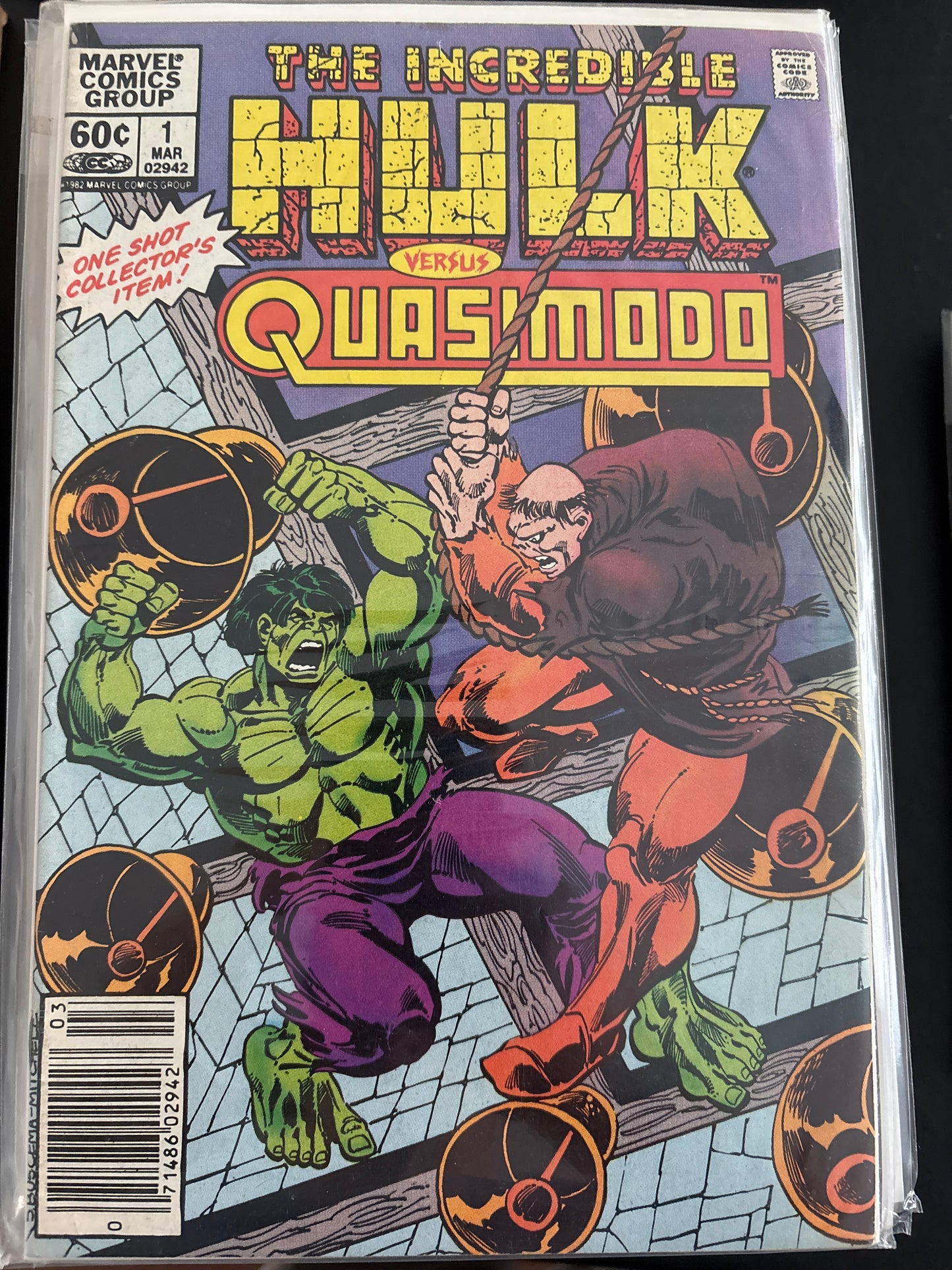 Incredible Hulk vs. Quasimodo 1 F