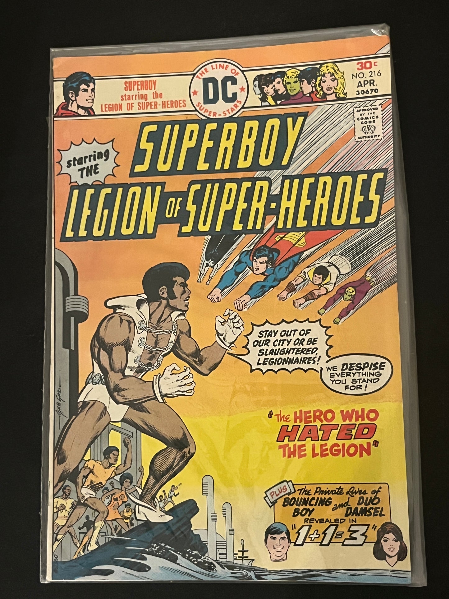 Superboy and The Legion of Super-Heores 216 High Grade