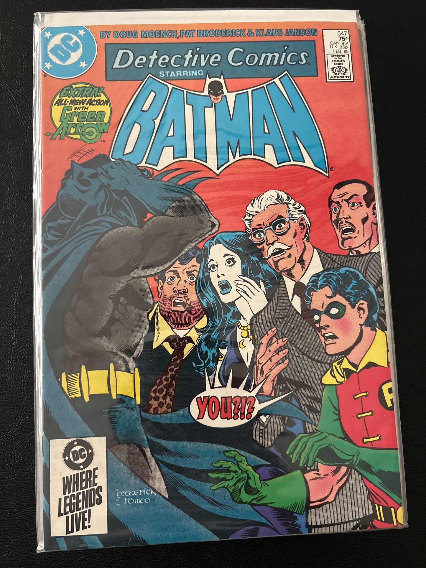 Detective Comics 547 F