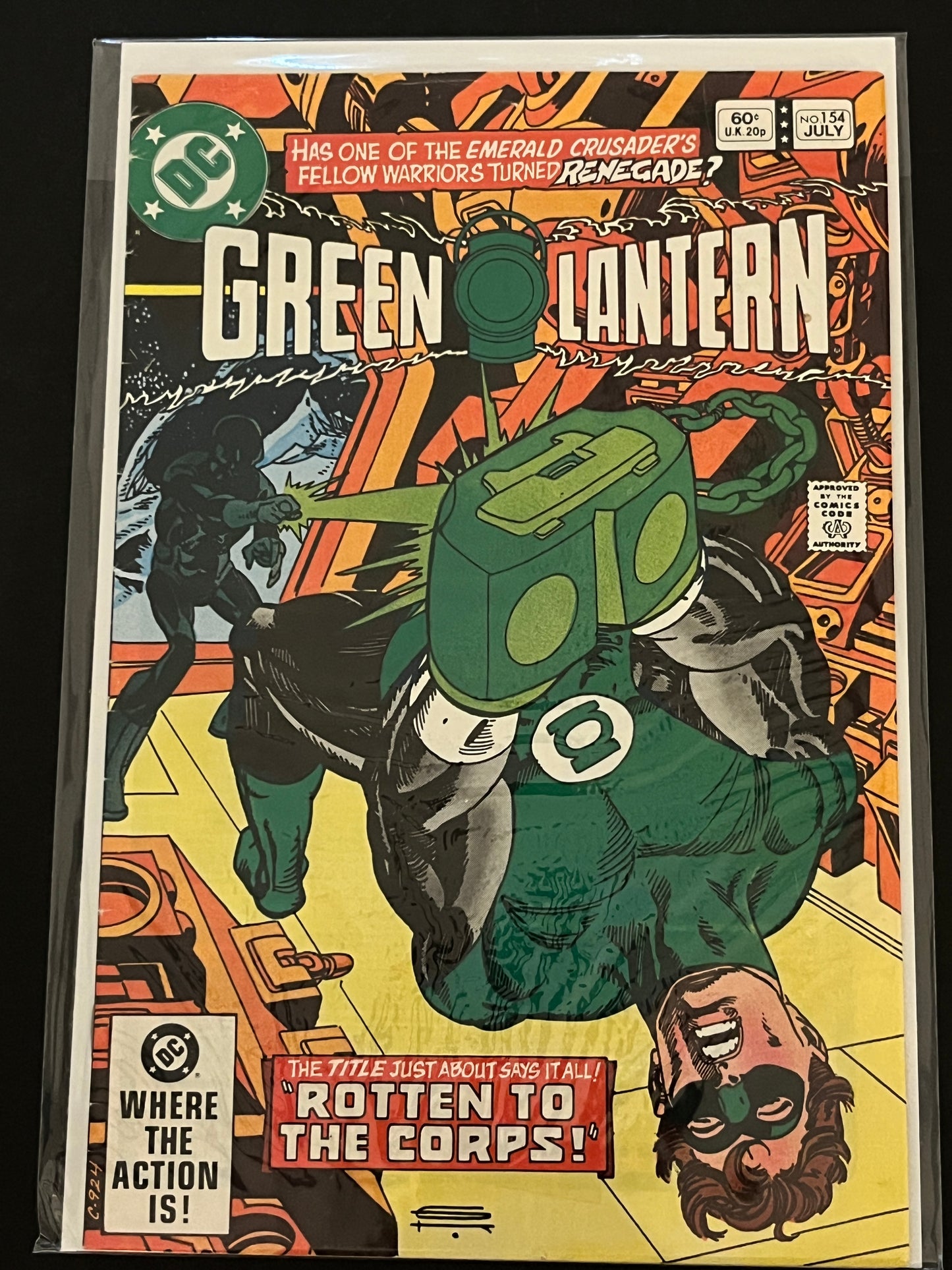 Green Lantern 154 Mid Grade