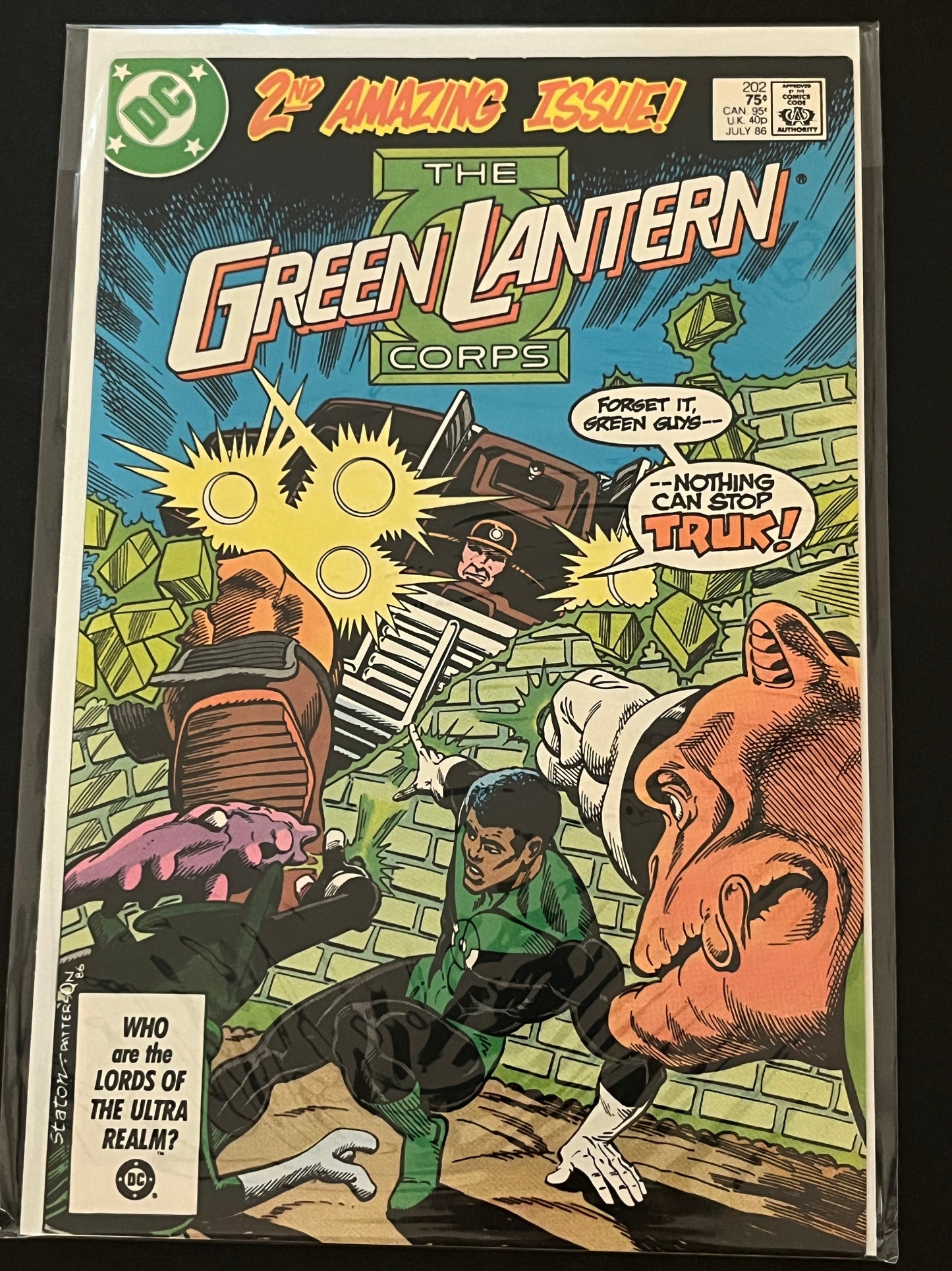 Green Lantern Corps 202 High grade