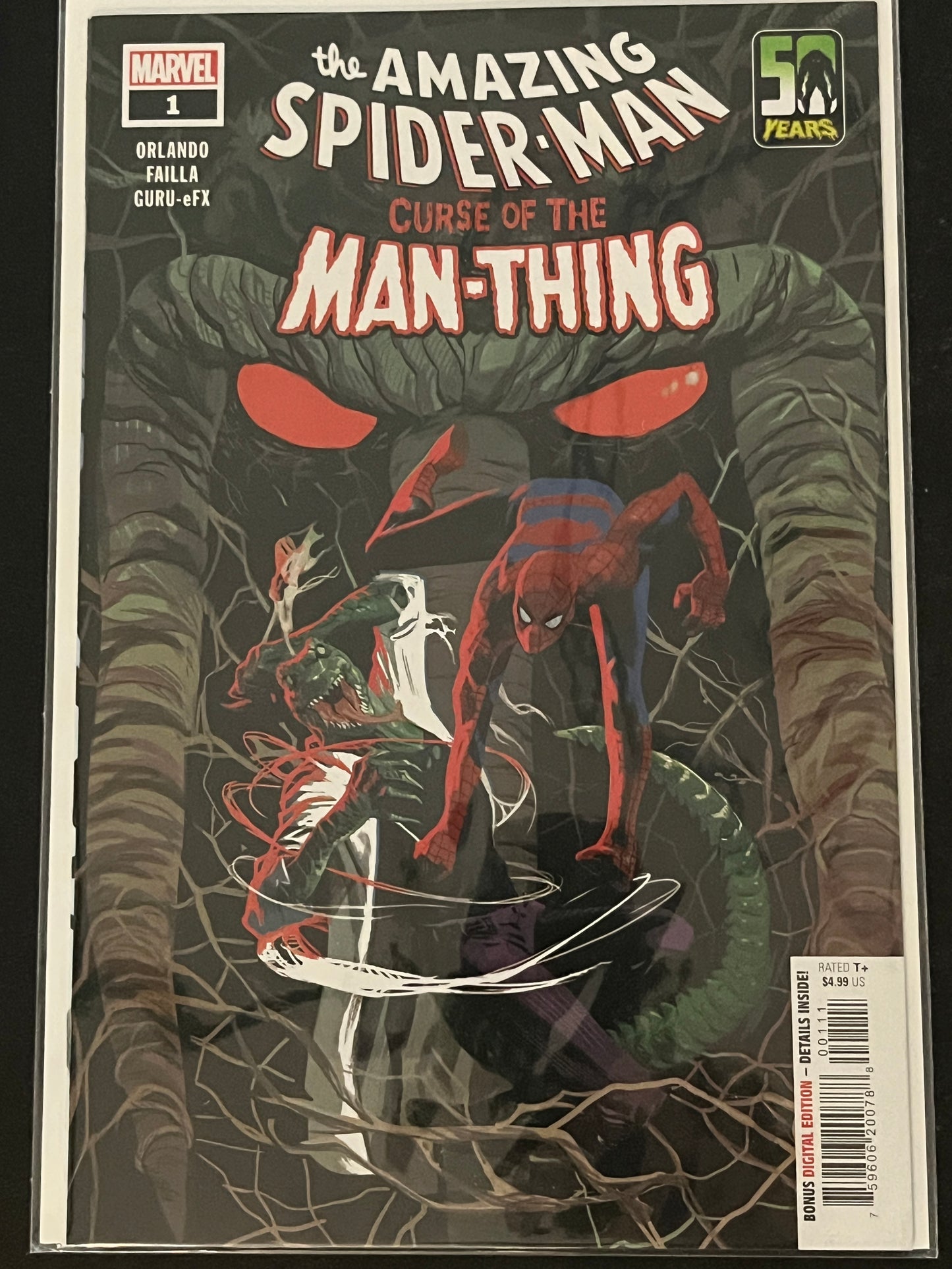 Amazing Spider-Man Curse of the Man-Thing 1 High Grade