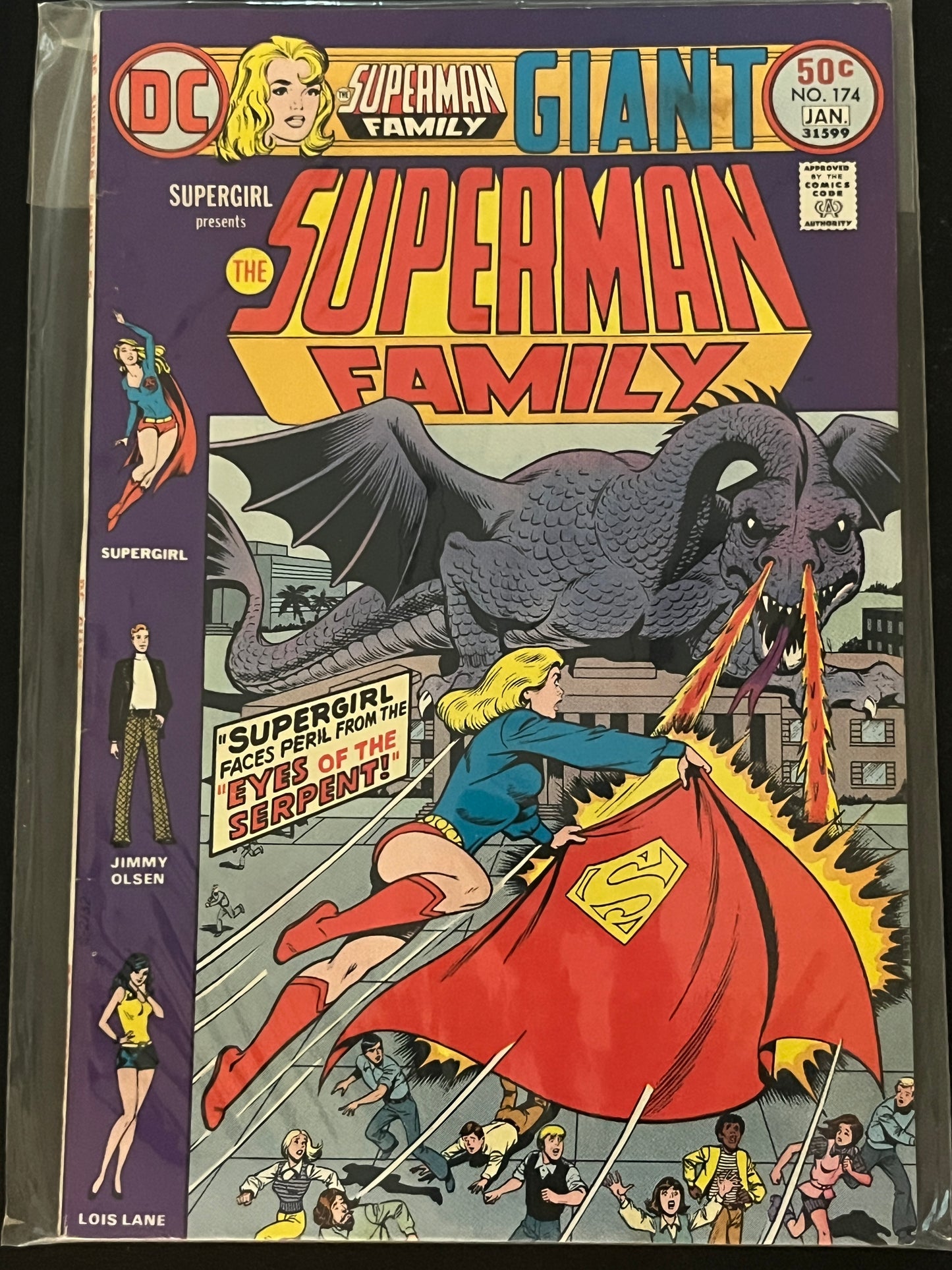 Superman Family 174 Mid Grade