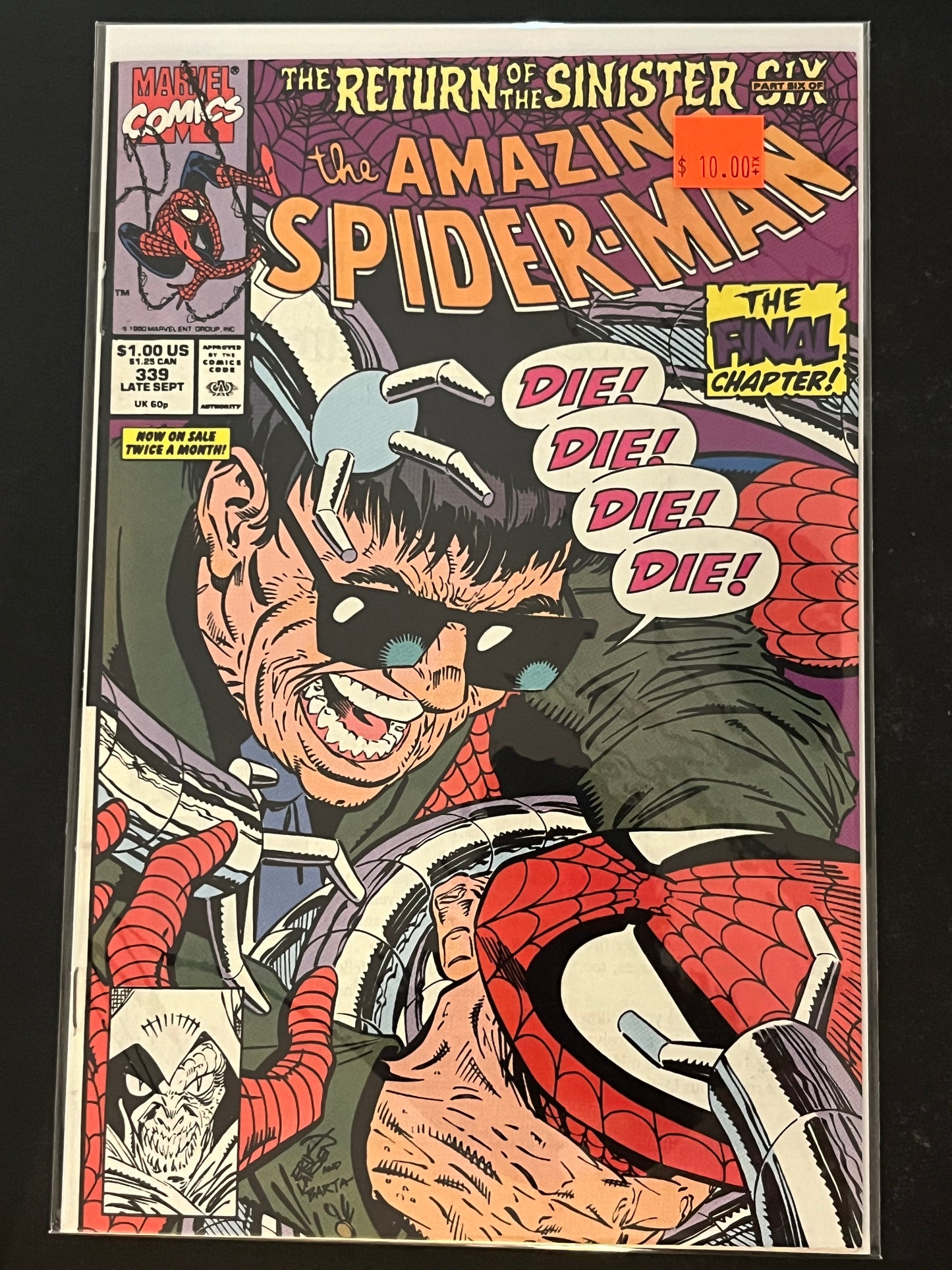 Amazing Spider-Man 339 High Grade