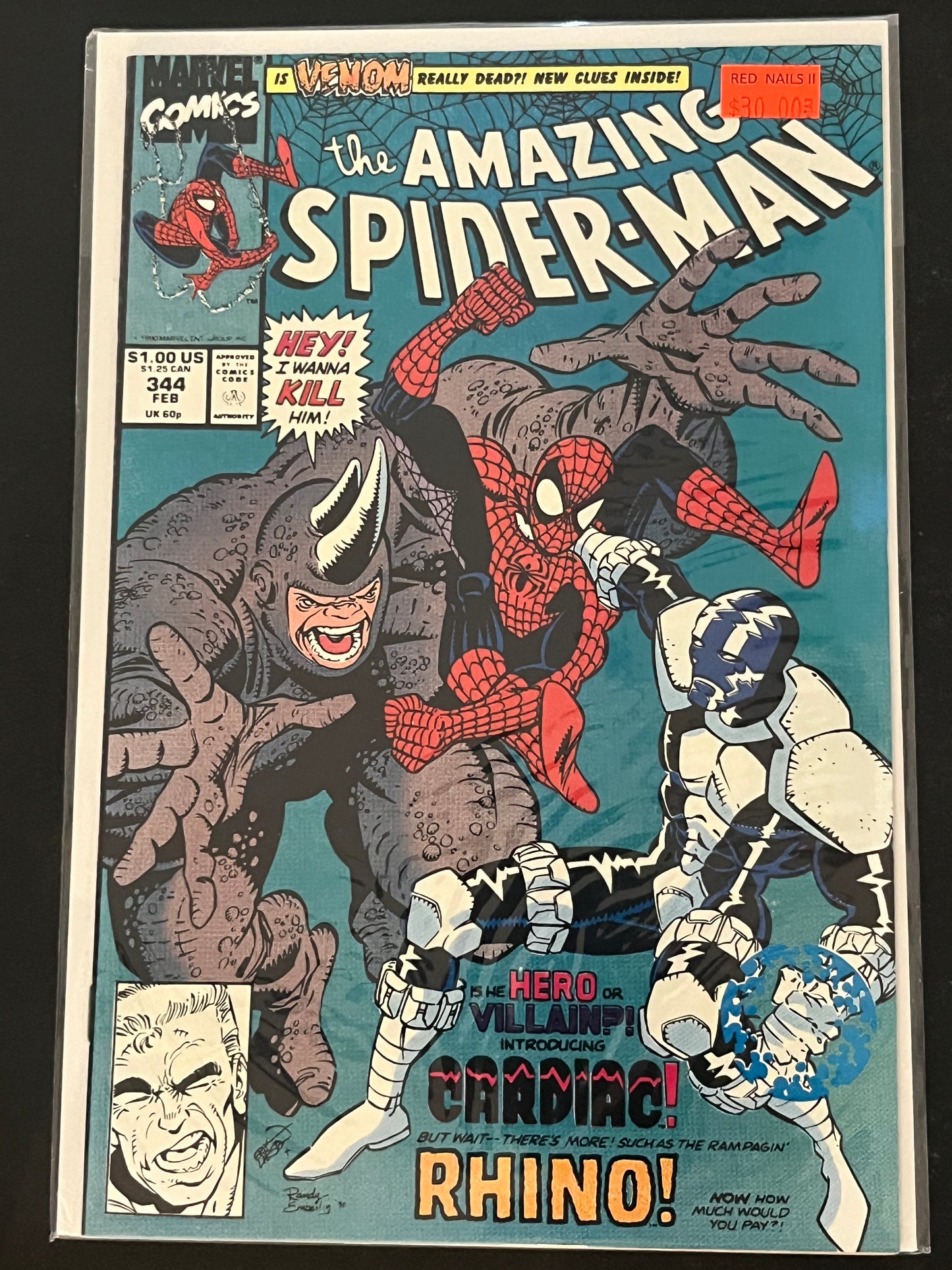 Amazing Spider-Man 344 High Grade