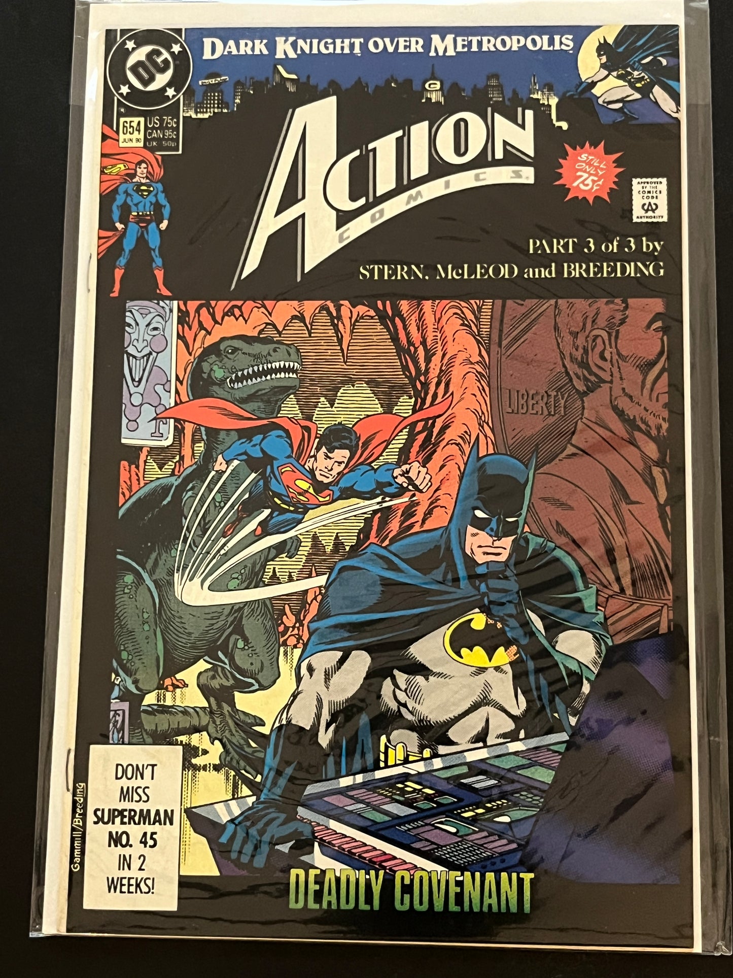 Action Comics 654 High grade
