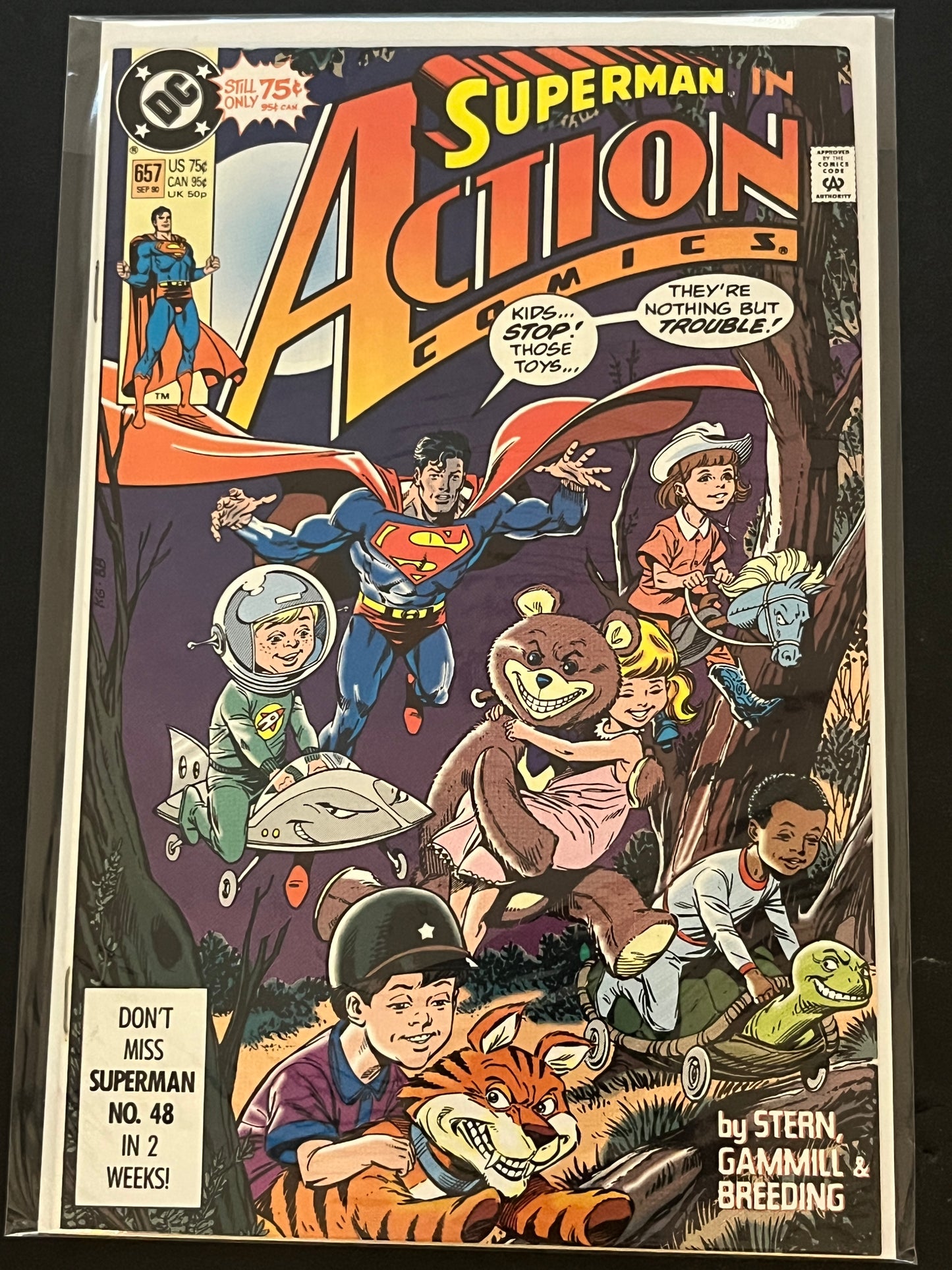 Action Comics 657 High grade