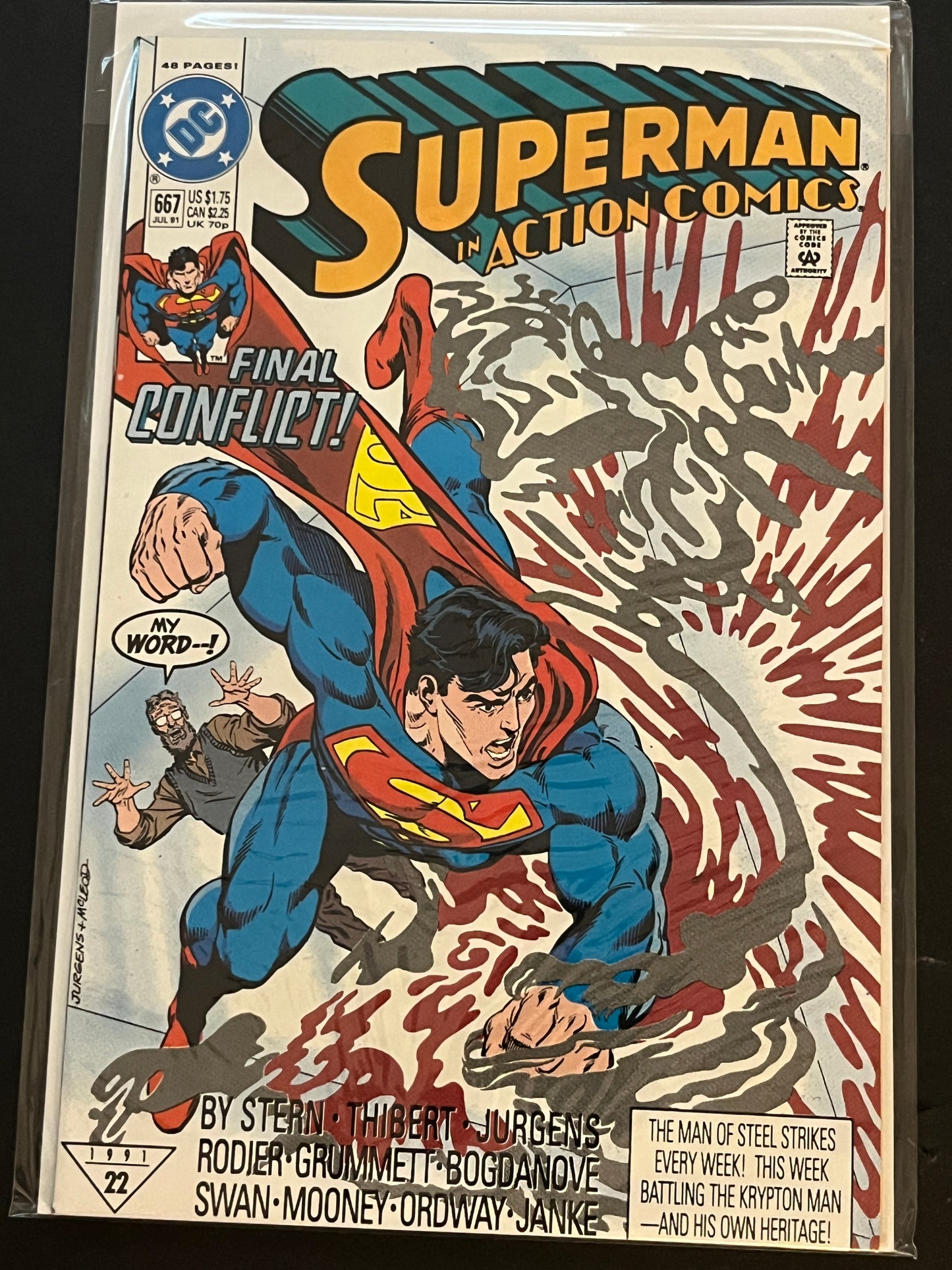 Action Comics 667 High grade