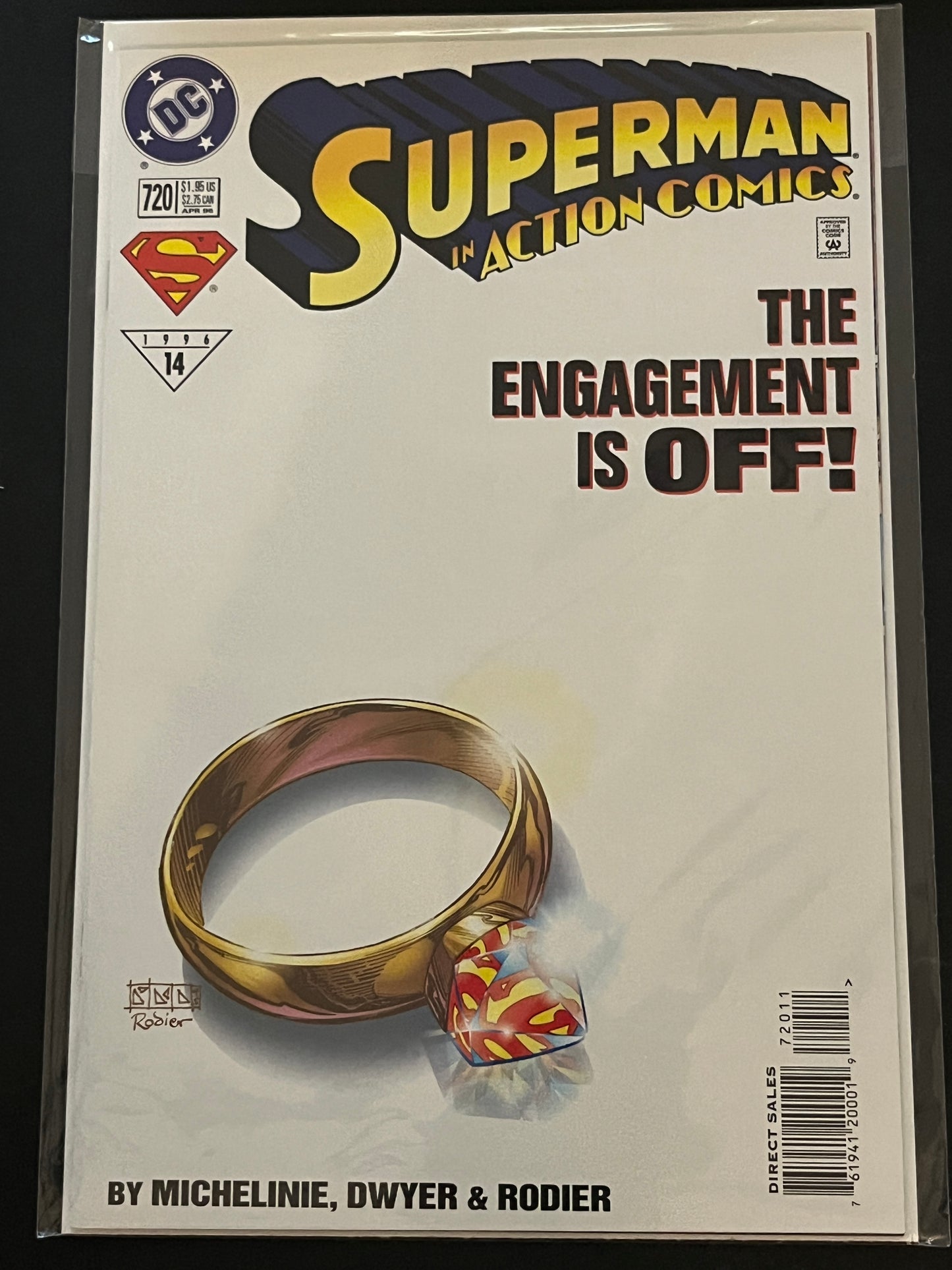 Action Comics 720 High grade