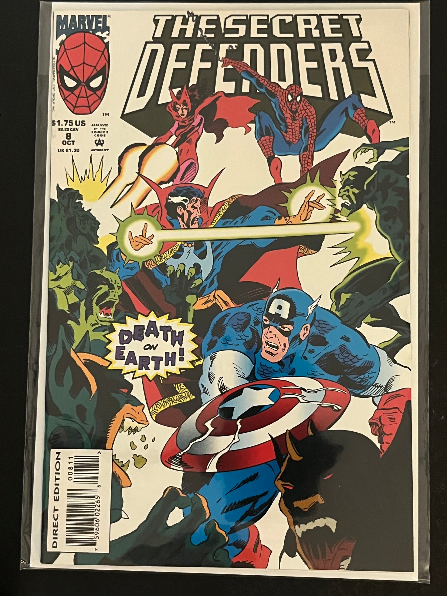 Secret Defenders 8 High Grade