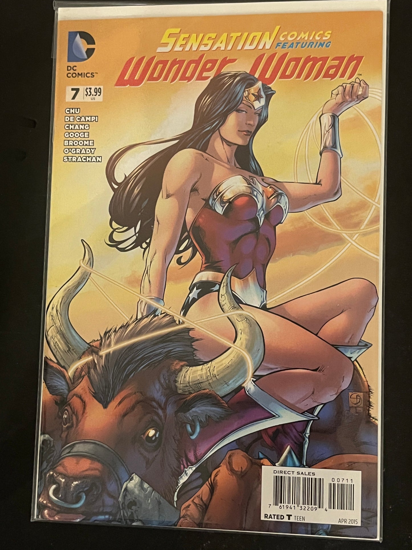 Sensation Comics: Wonder Woman 7 NM