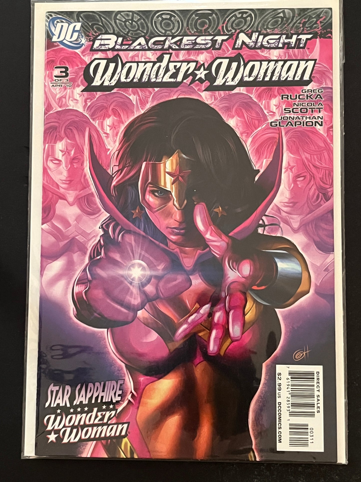 Blackest Night: Wonder Woman 3 High Grade