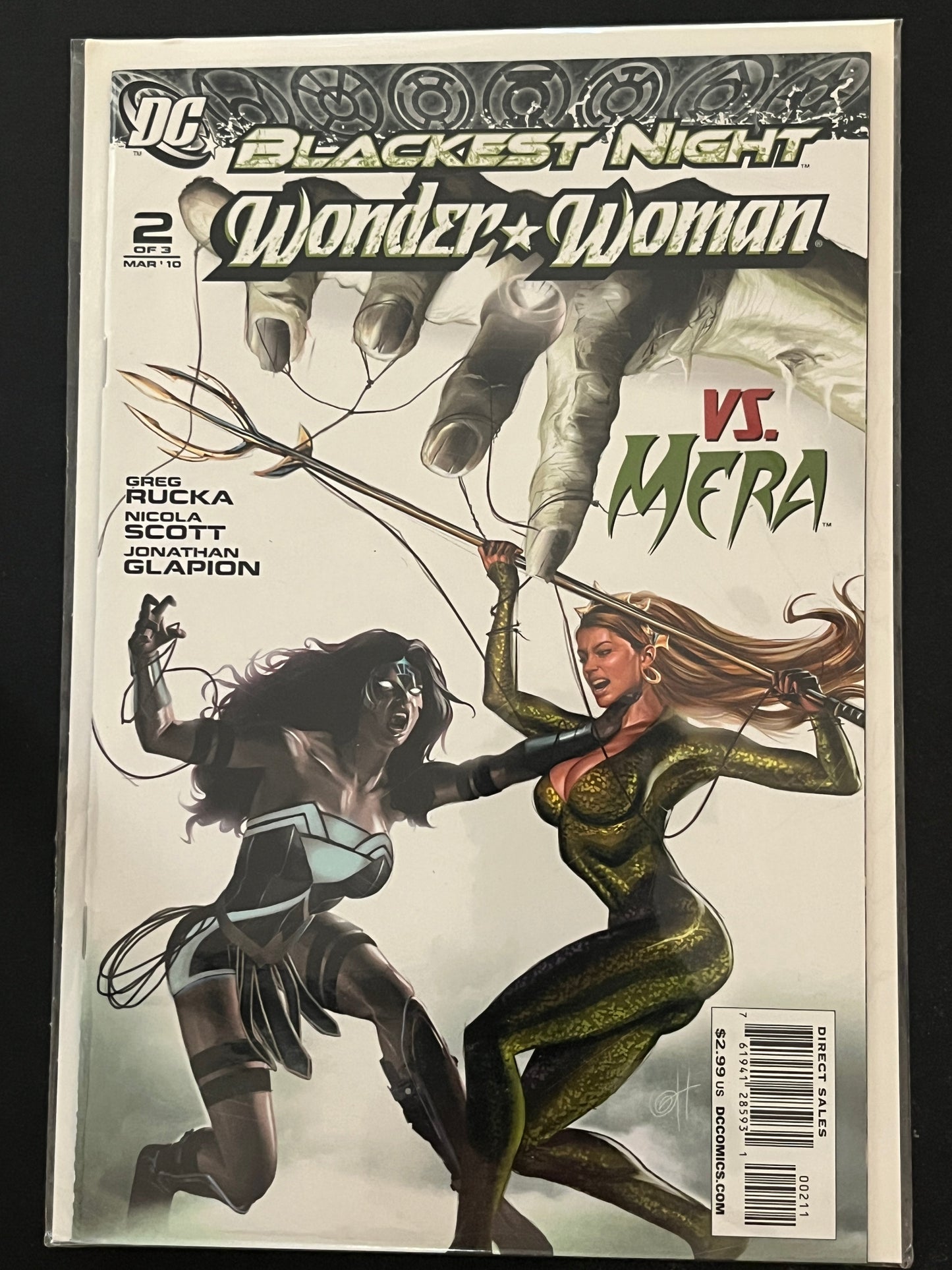 Blackest Night: Wonder Woman 2 High Grade