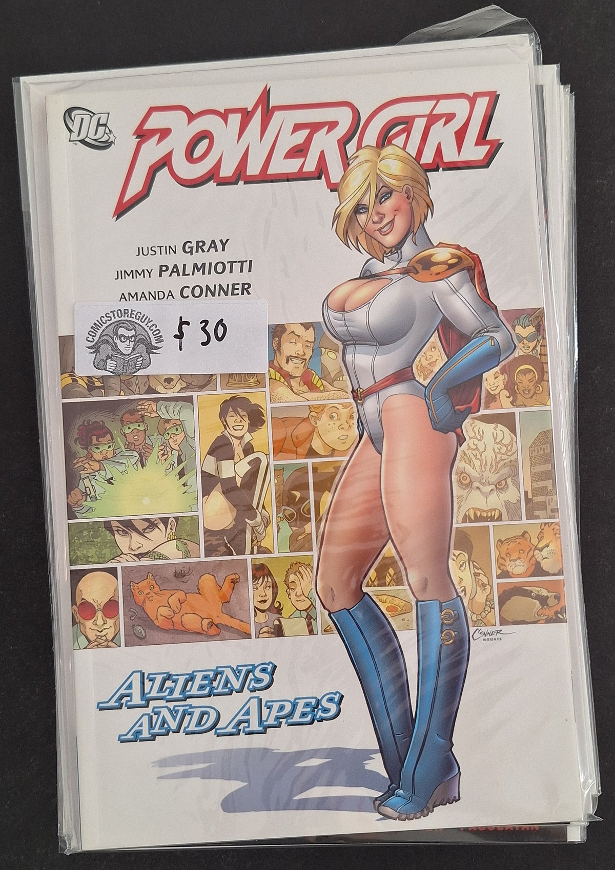 Power Girl: Aliens and Apes TPB NM