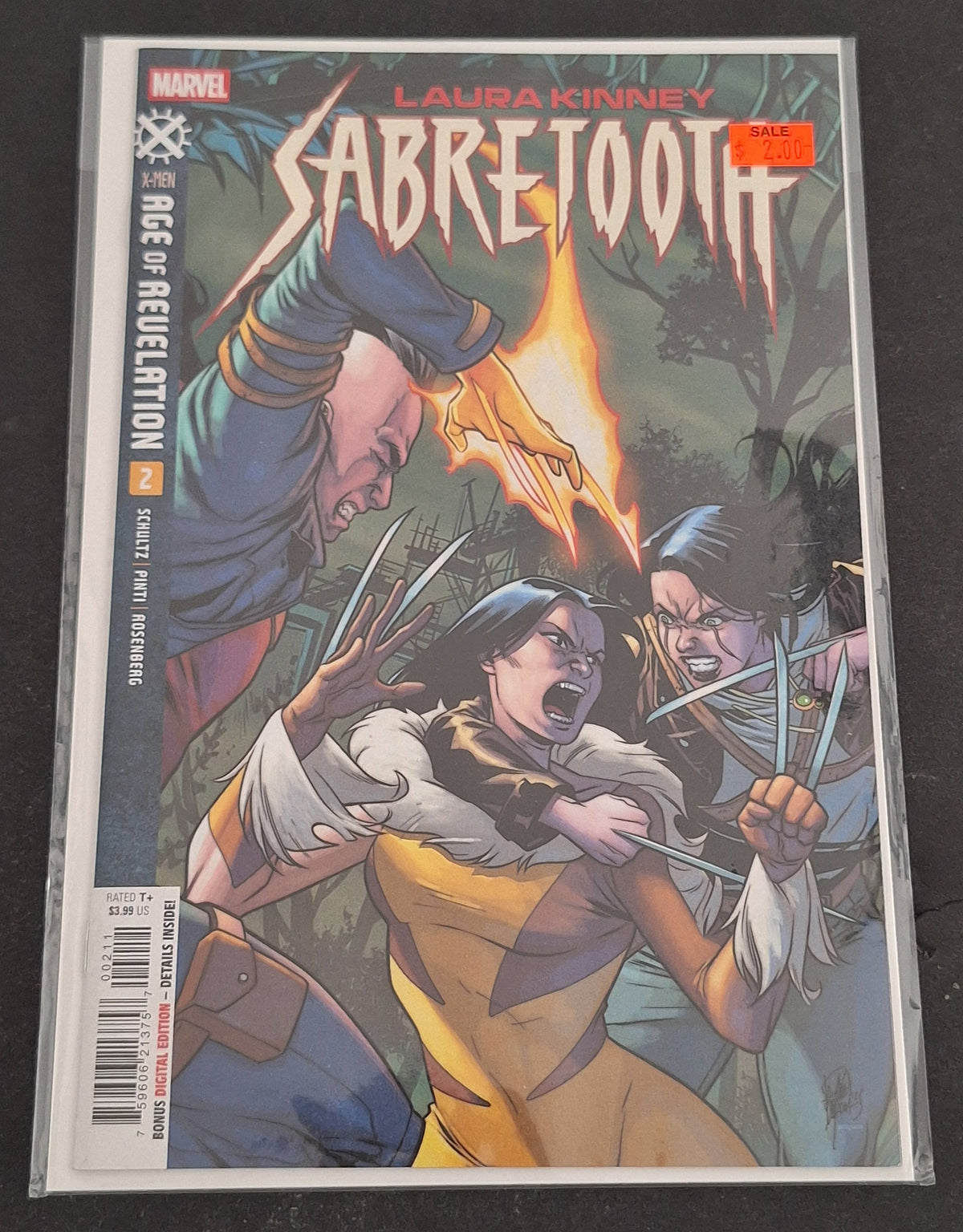 Sabretooth (Laura Kinney) Age of Revelation 2 NM
