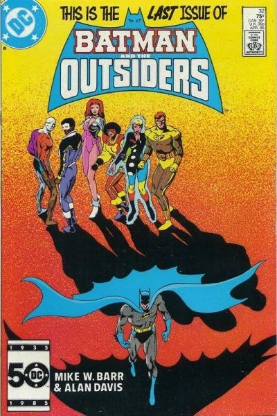 Batman and the Outsiders, Vol. 1 32A NM