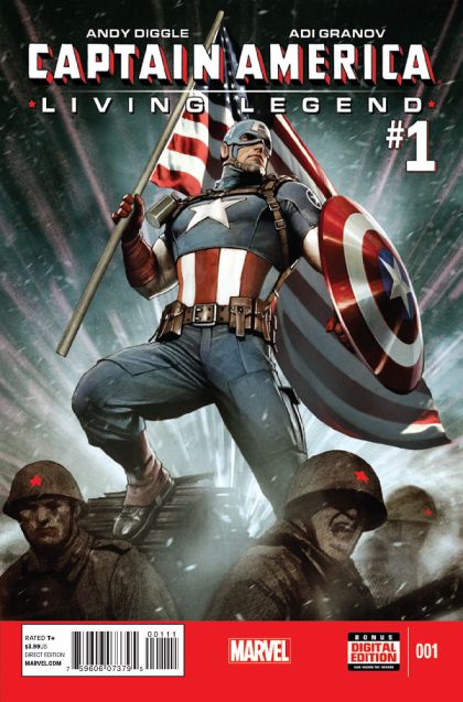 Captain America Living Legend 1A NM