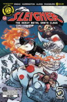 Sleigher: The Heavy Metal Santa Claus 2 NM