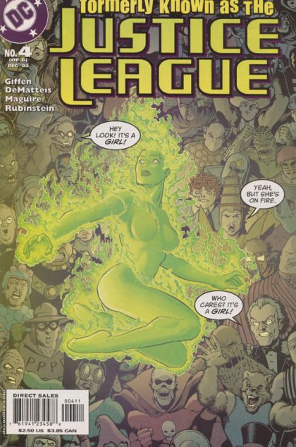 Formerly Known as the Justice League 4 NM