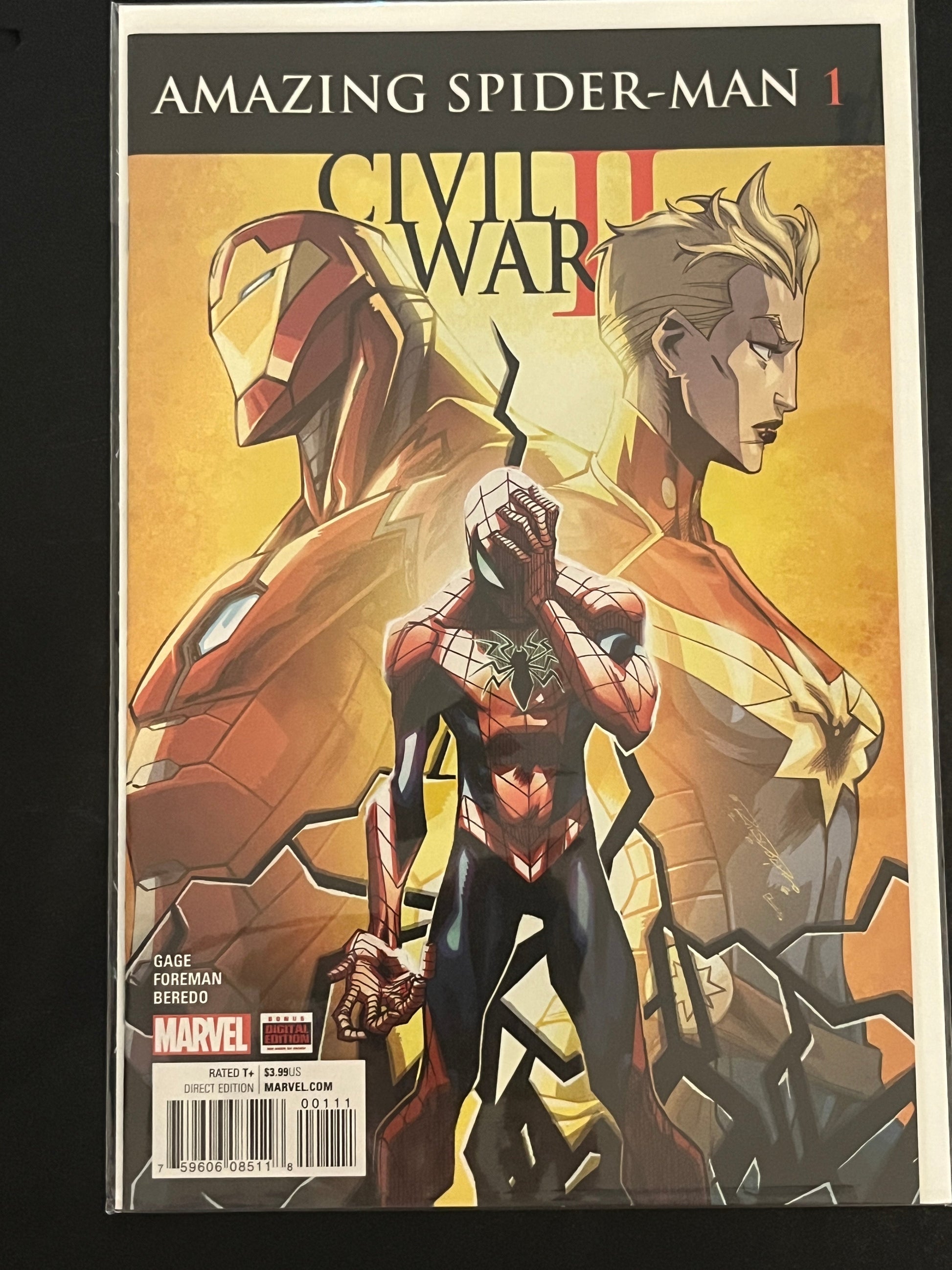 Amazing Spider-Man Civil War II 1