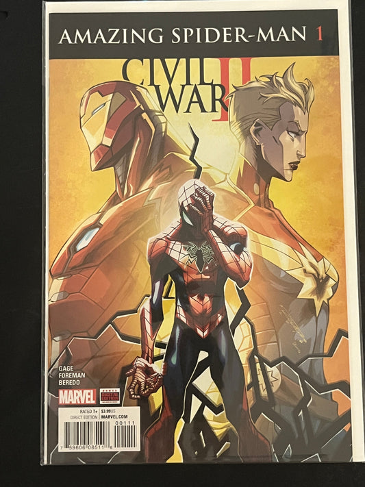 Amazing Spider-Man Civil War II 1
