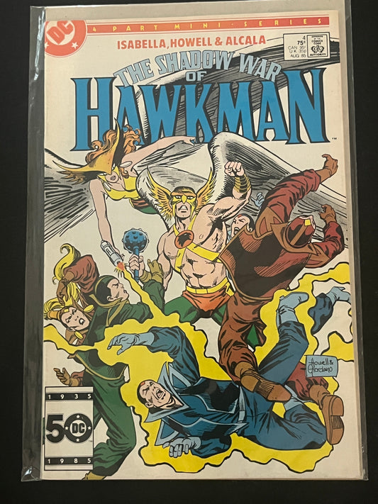 Shadow War of Hawkman 4 NM