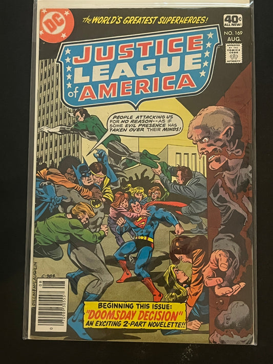 Justice League of America 169 VF+