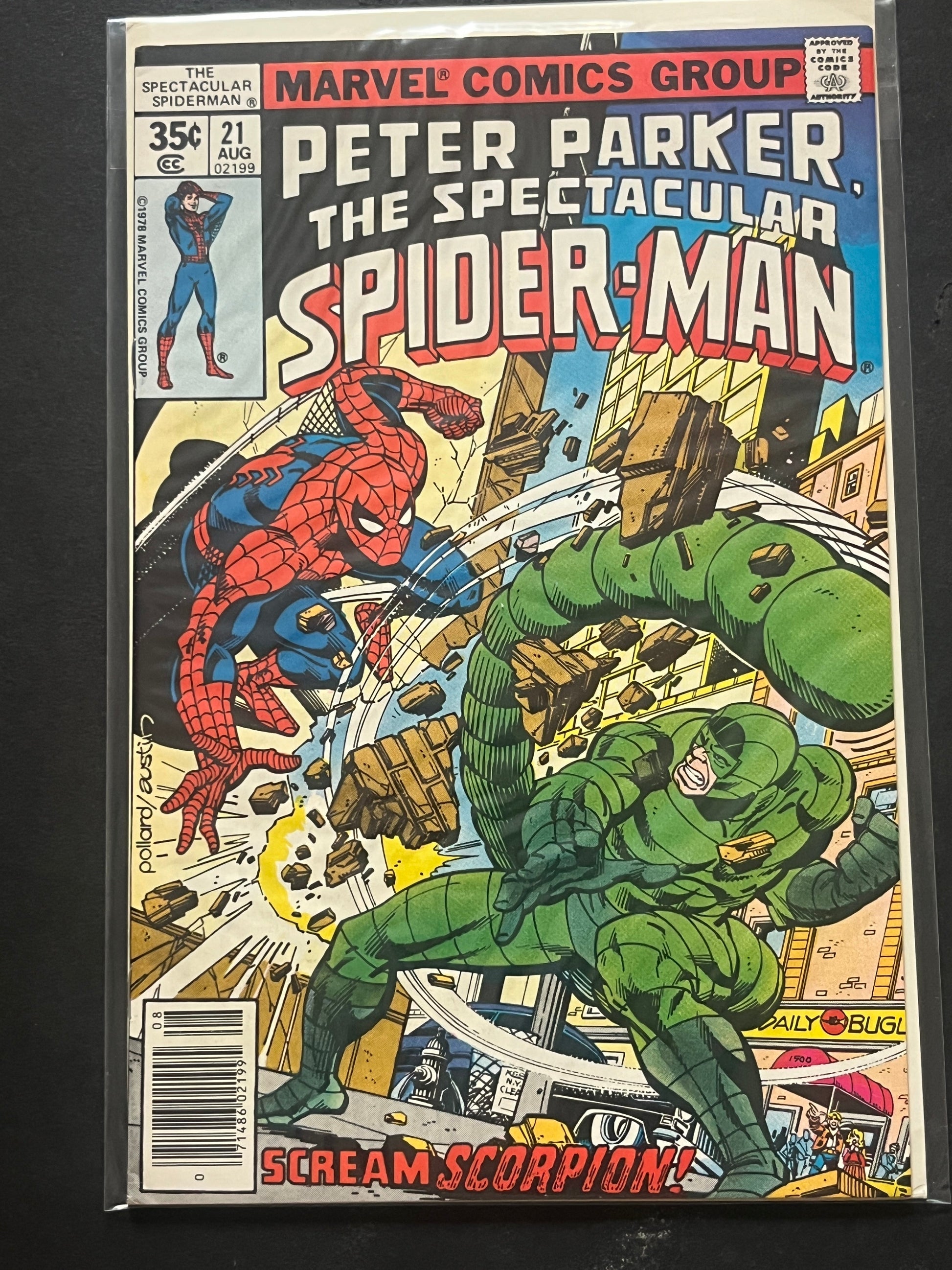 Peter Parker the Spectacular Spider-Man 21 NM
