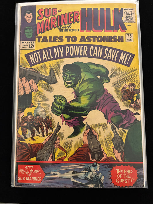 Tales to Astonish, Vol. 1 75 F