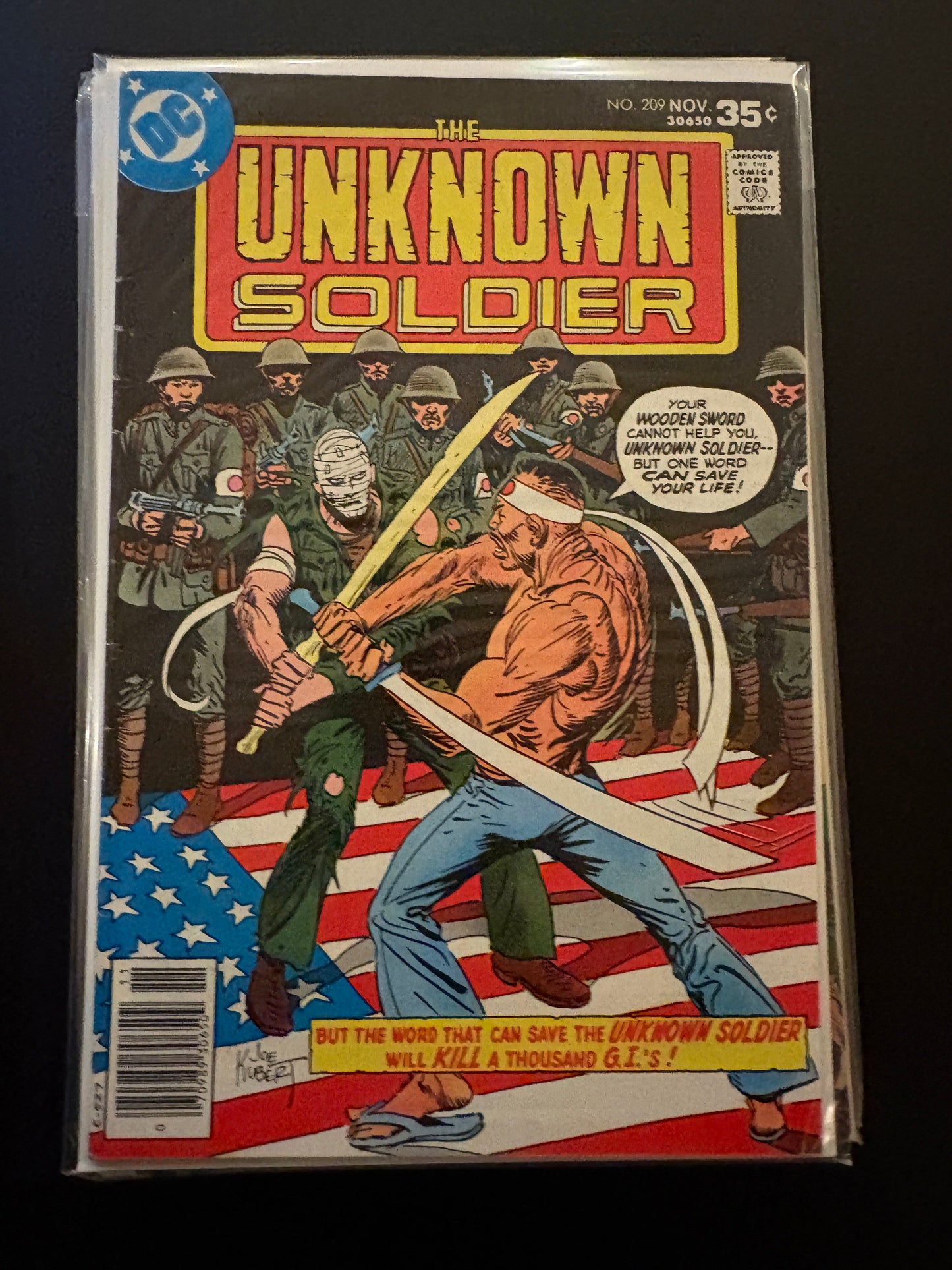 Unknown Soldier 209 VG+