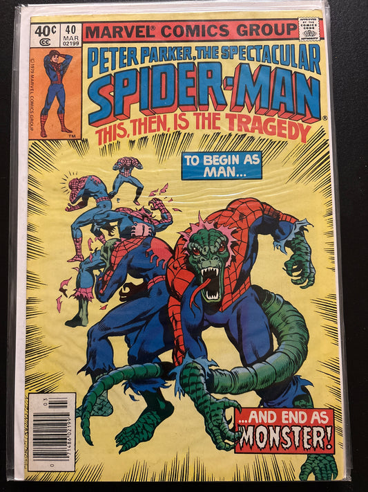 Peter Parker the Spectacular Spider-Man 40 NM