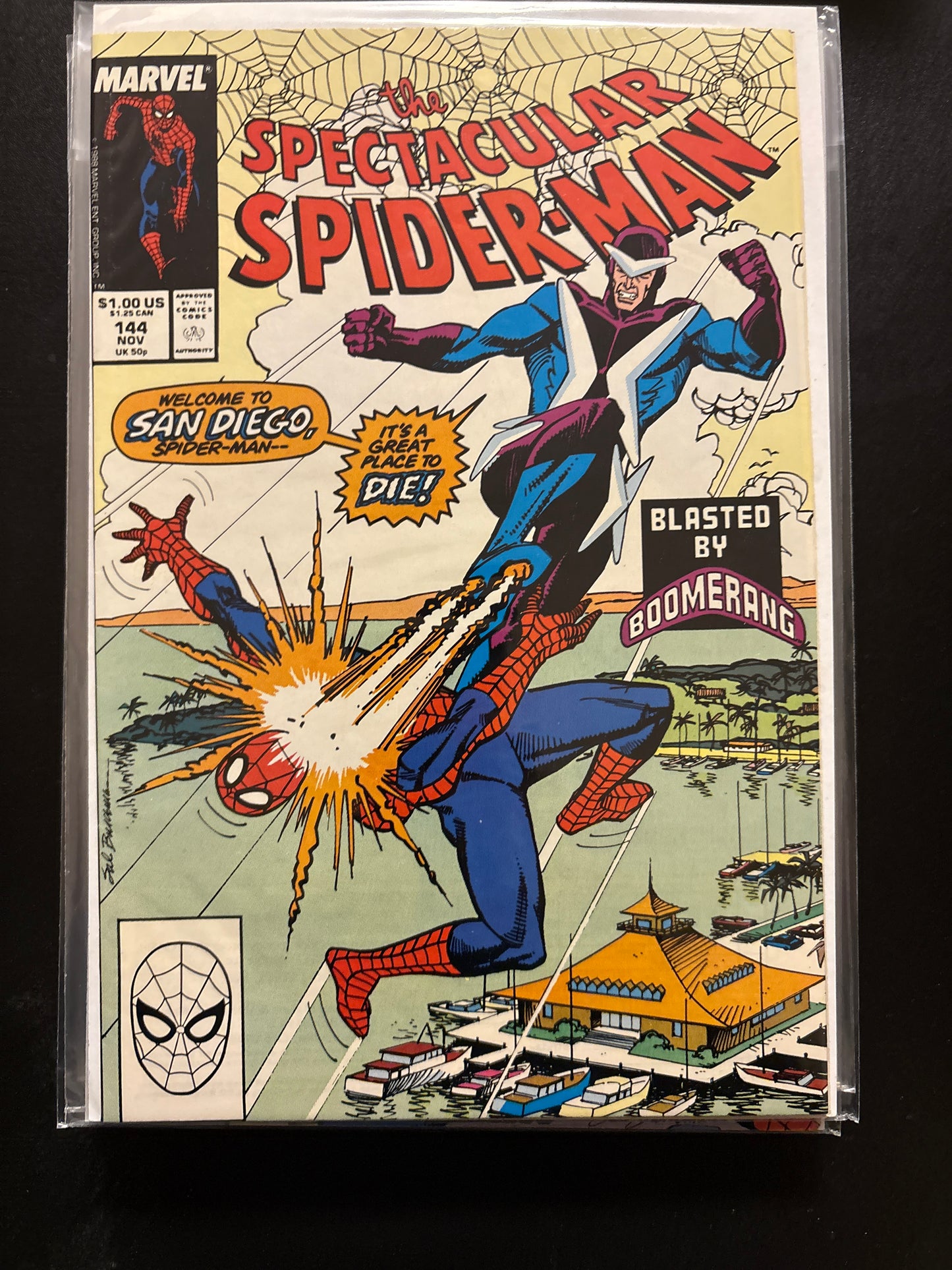 Peter Parker the Spectacular Spider-Man 144 NM