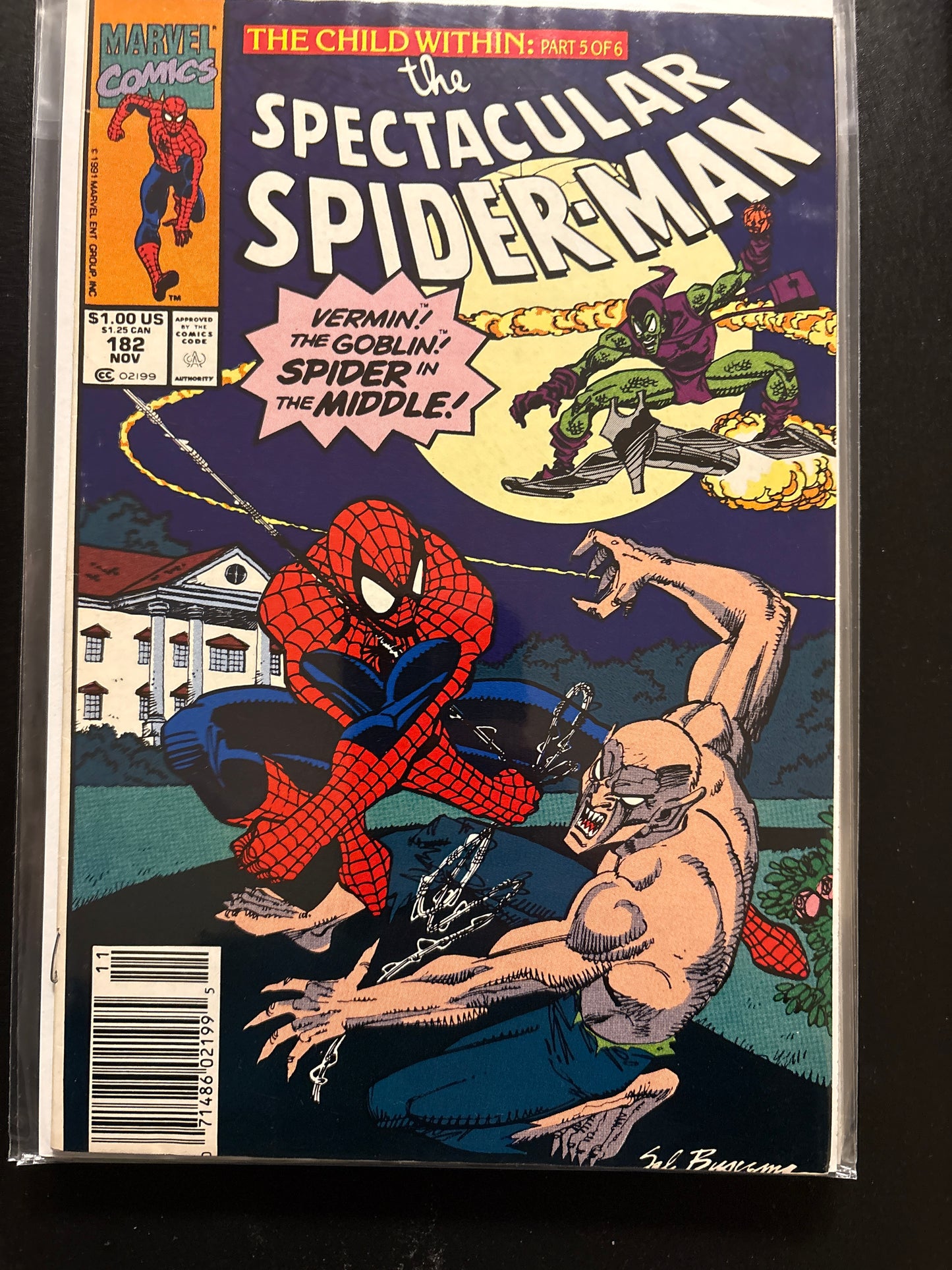 Peter Parker the Spectacular Spider-Man 182 NM